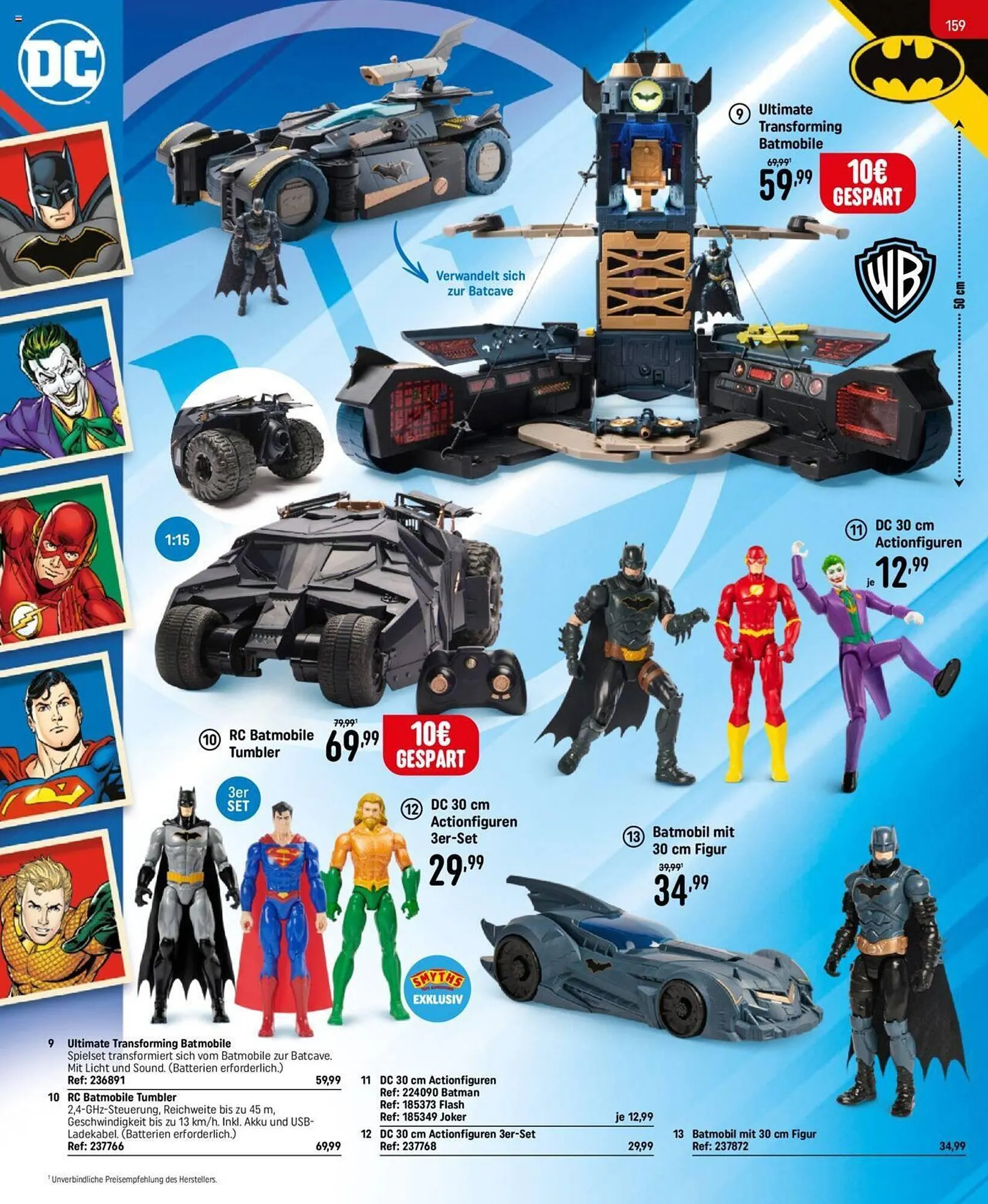 Smyths Toys Flugblatt von 25. September bis 13. Dezember 2024 - Flugblätt seite  159