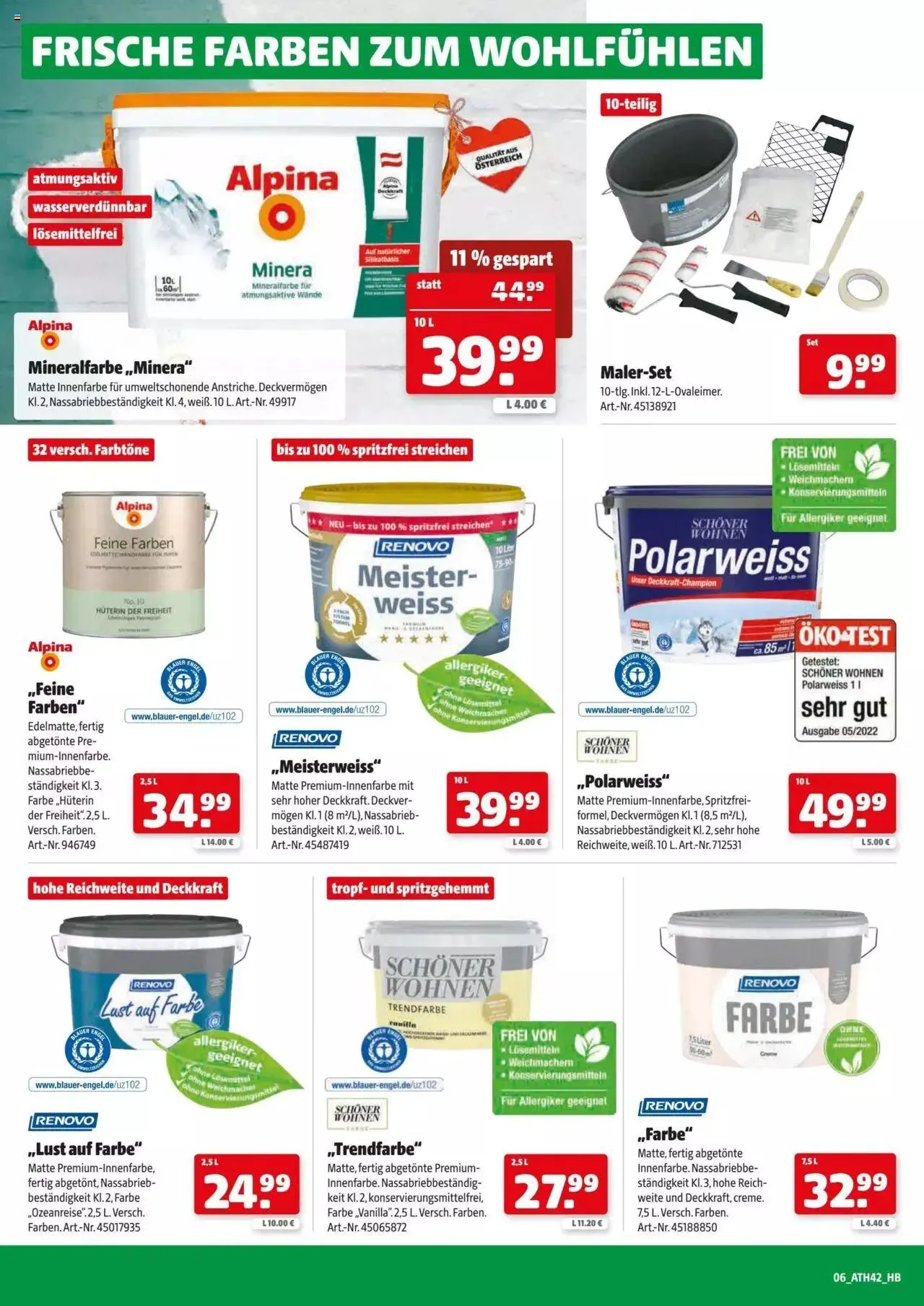 Hagebau Flugblatt von 6. Dezember bis 23. Dezember 2023 - Flugblätt seite  6