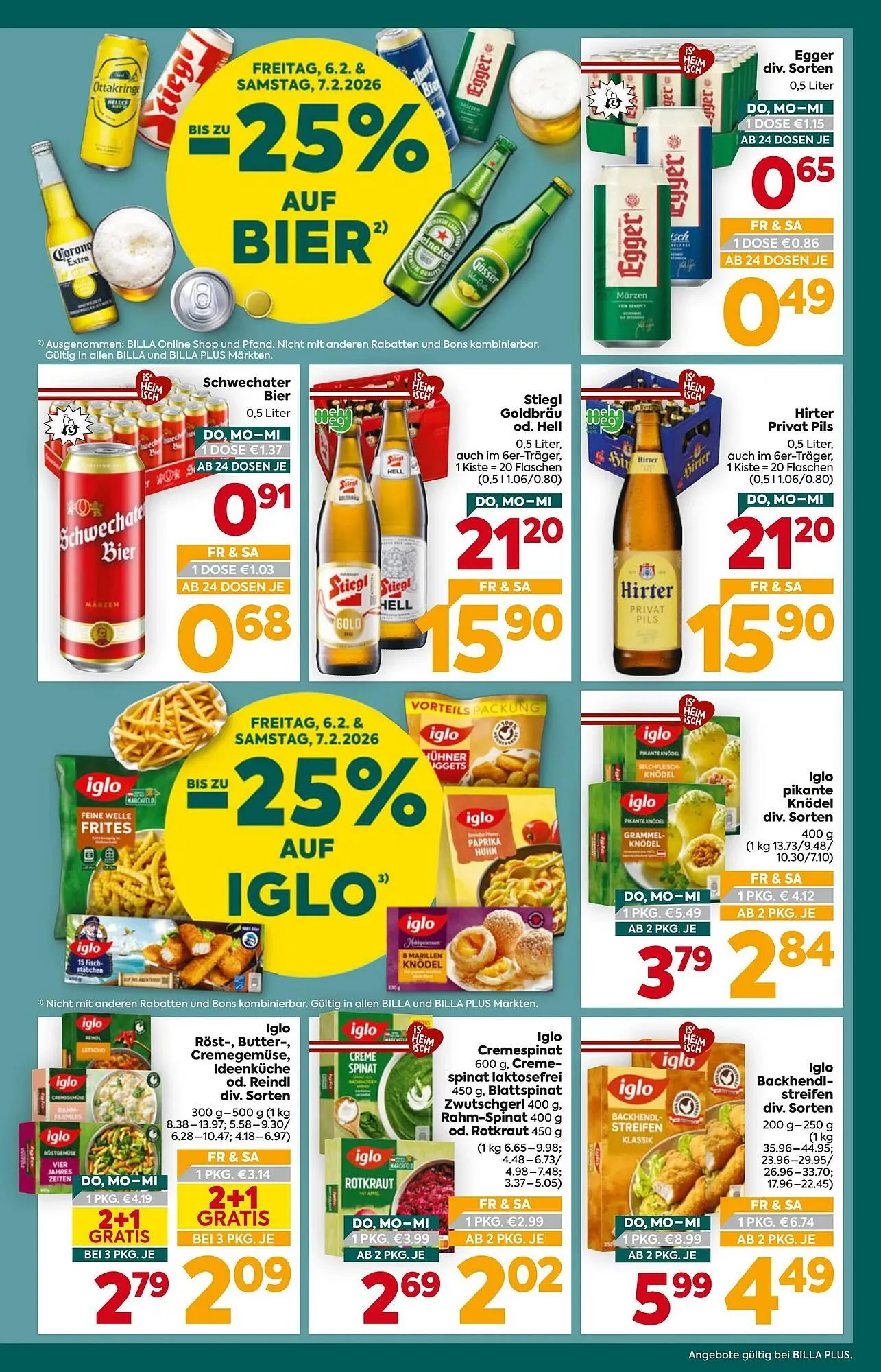 Billa Flugblatt von 5. Februar bis 11. Februar 2026 - Flugblätt seite  3