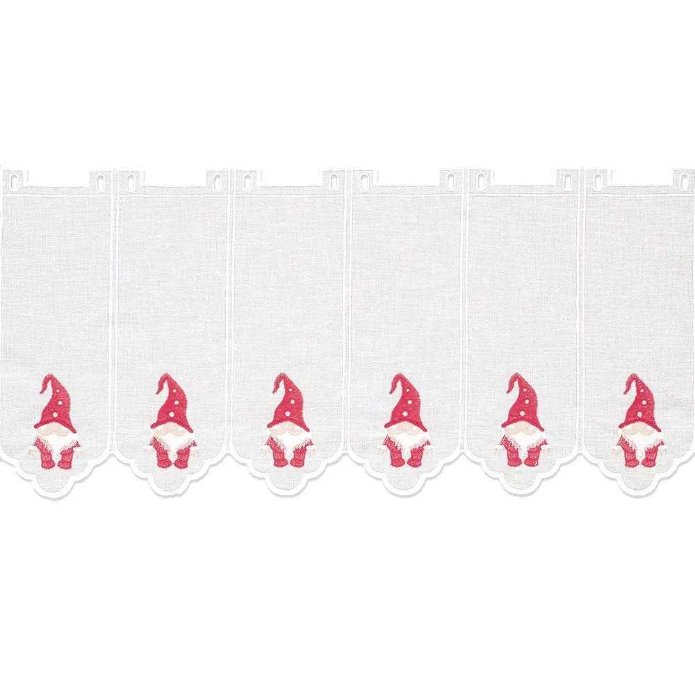 REITER Kurzgardine bestickt