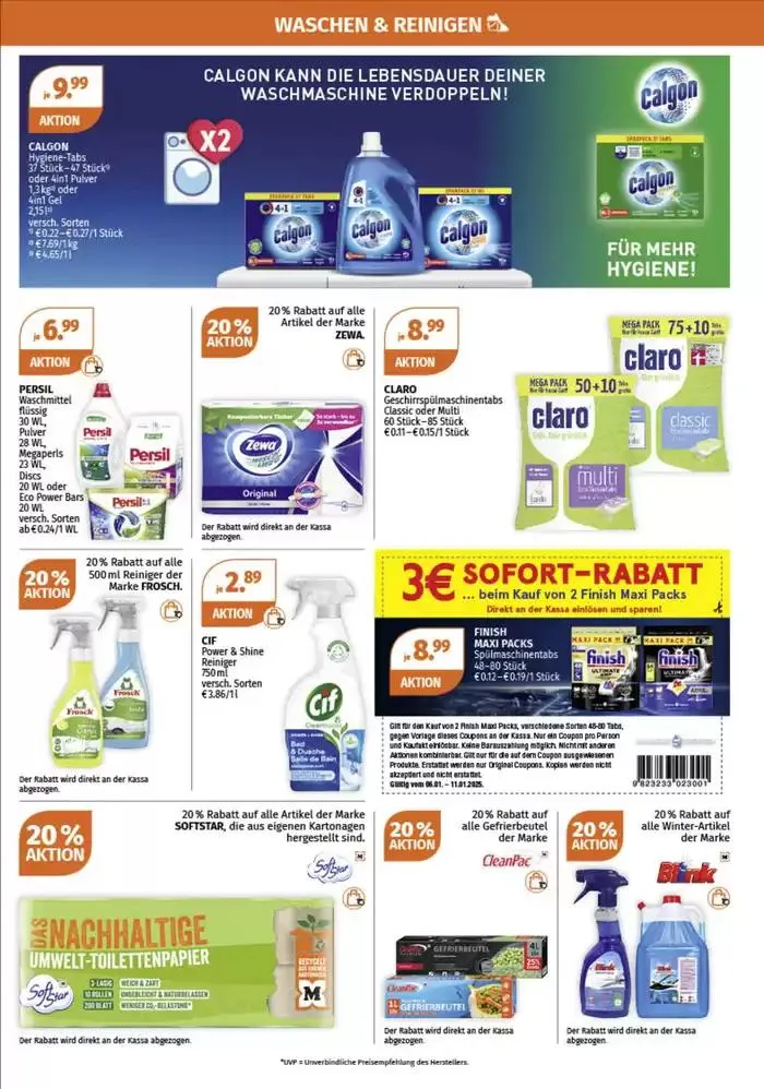 Müller flugblatt von 7. Jänner bis 14. Jänner 2025 - Flugblätt seite 15