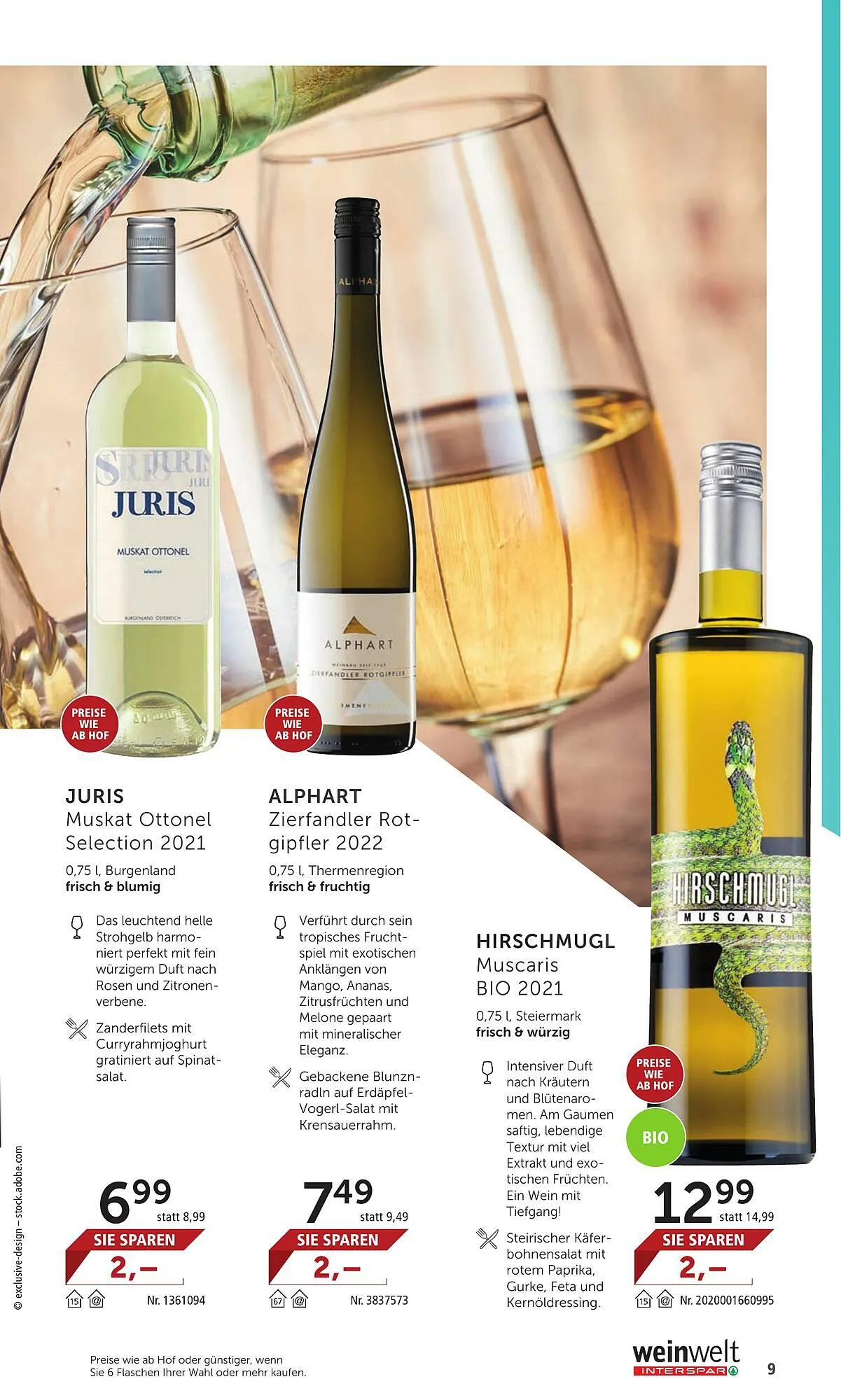 Interspar Flugblatt von 1. September bis 30. September 2023 - Flugblätt seite 9