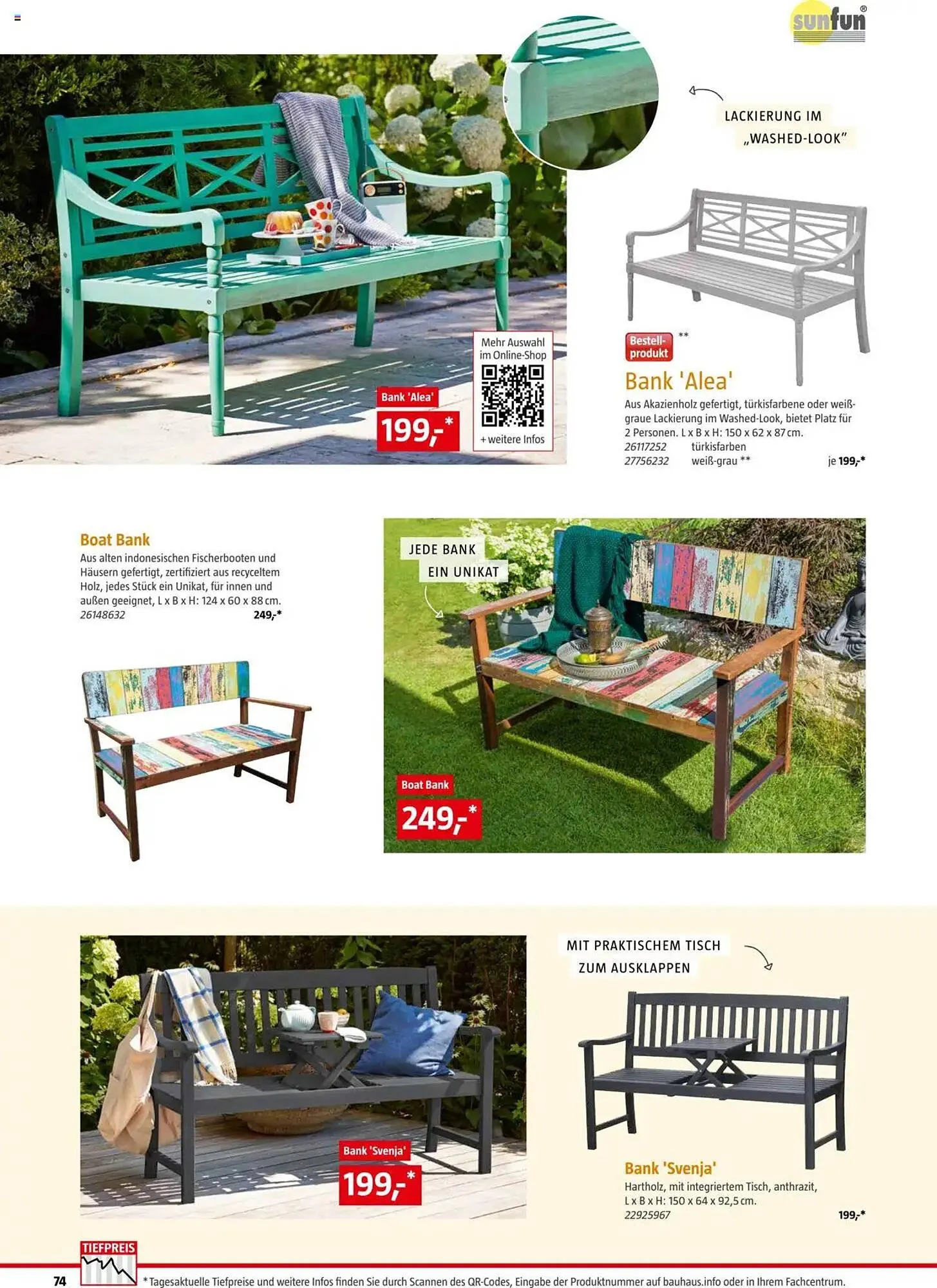 Bauhaus Flugblatt von 4. März bis 4. Jänner 2026 - Flugblätt seite  74