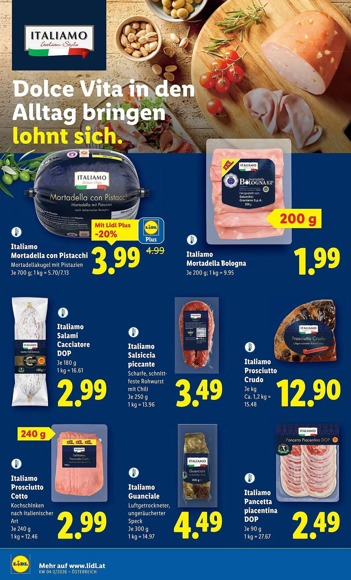 Lidl Flugblatt von 22. Jänner bis 29. Jänner 2026 - Flugblätt seite  16