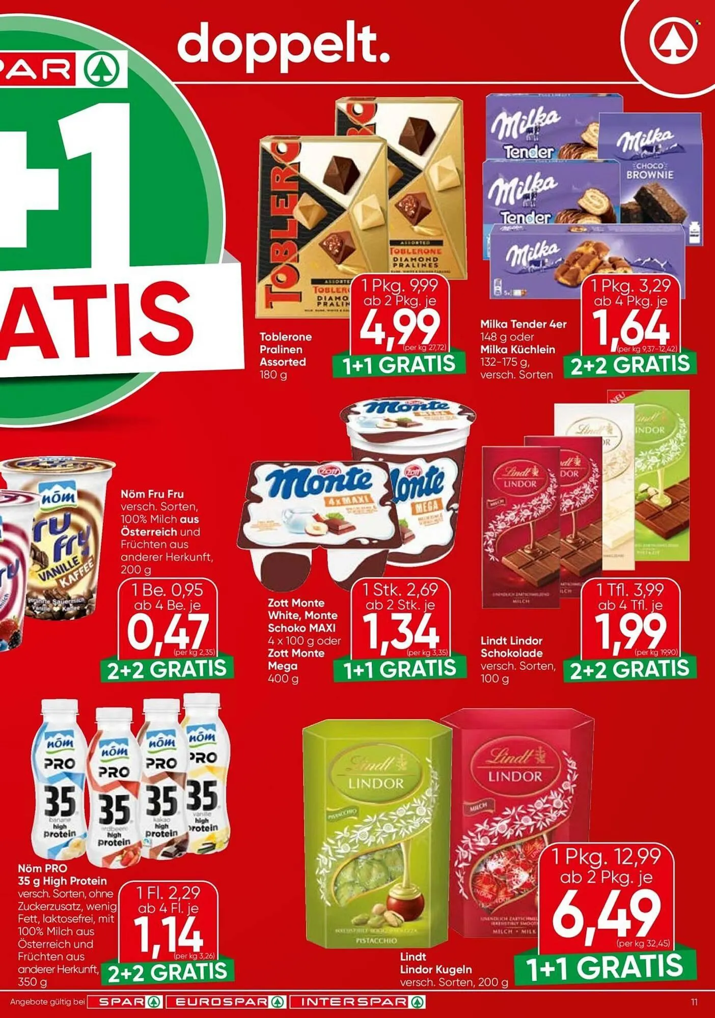 Eurospar Flugblatt von 23. Oktober bis 5. November 2025 - Flugblätt seite  11