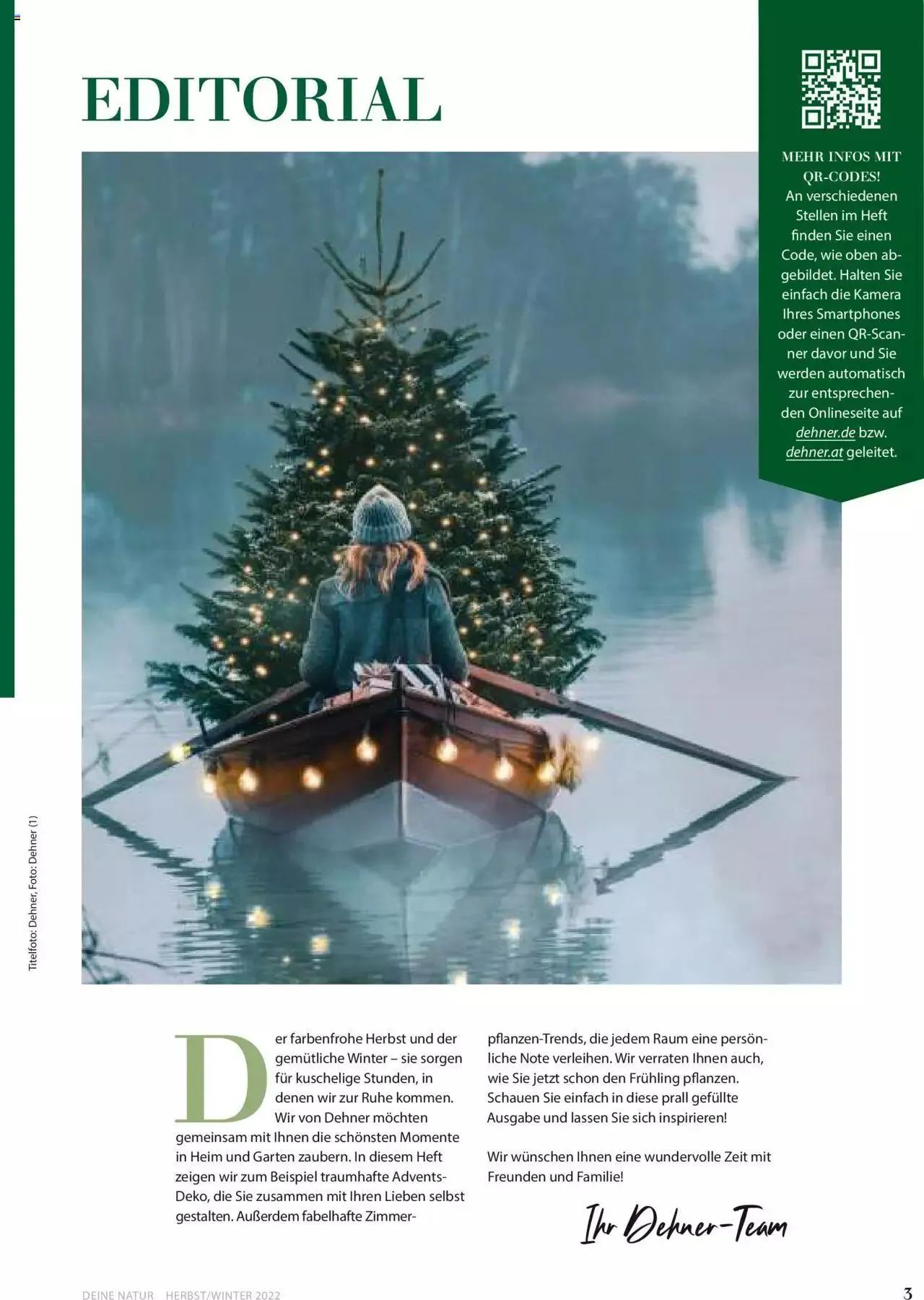 Dehner Flugblatt von 10. Oktober bis 31. Dezember 2023 - Flugblätt seite 3