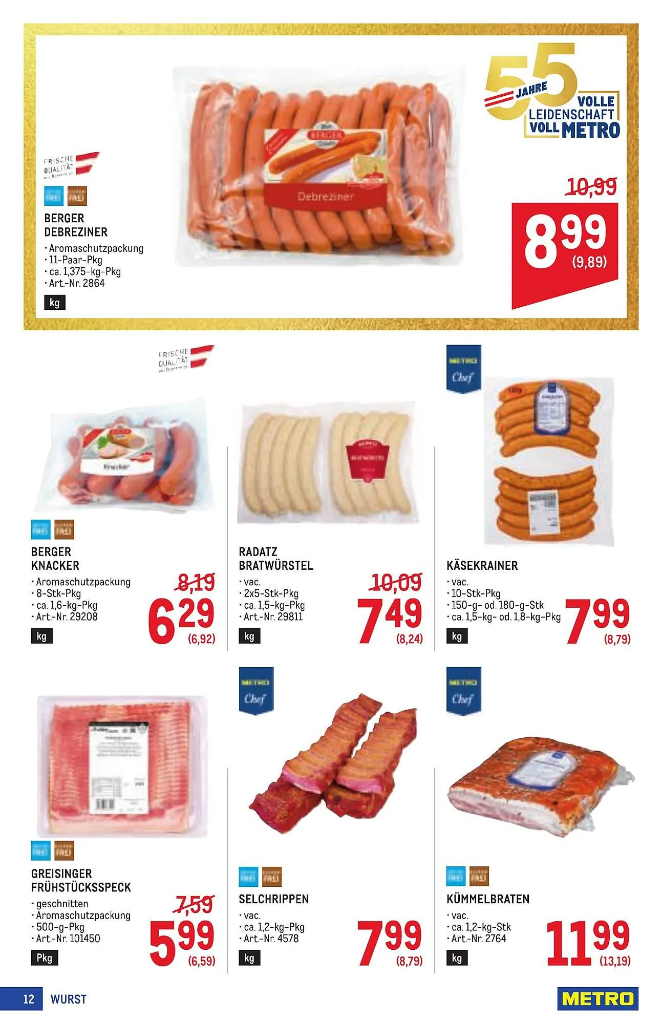 Metro Flugblatt von 19. Februar bis 4. März 2026 - Flugblätt seite 12