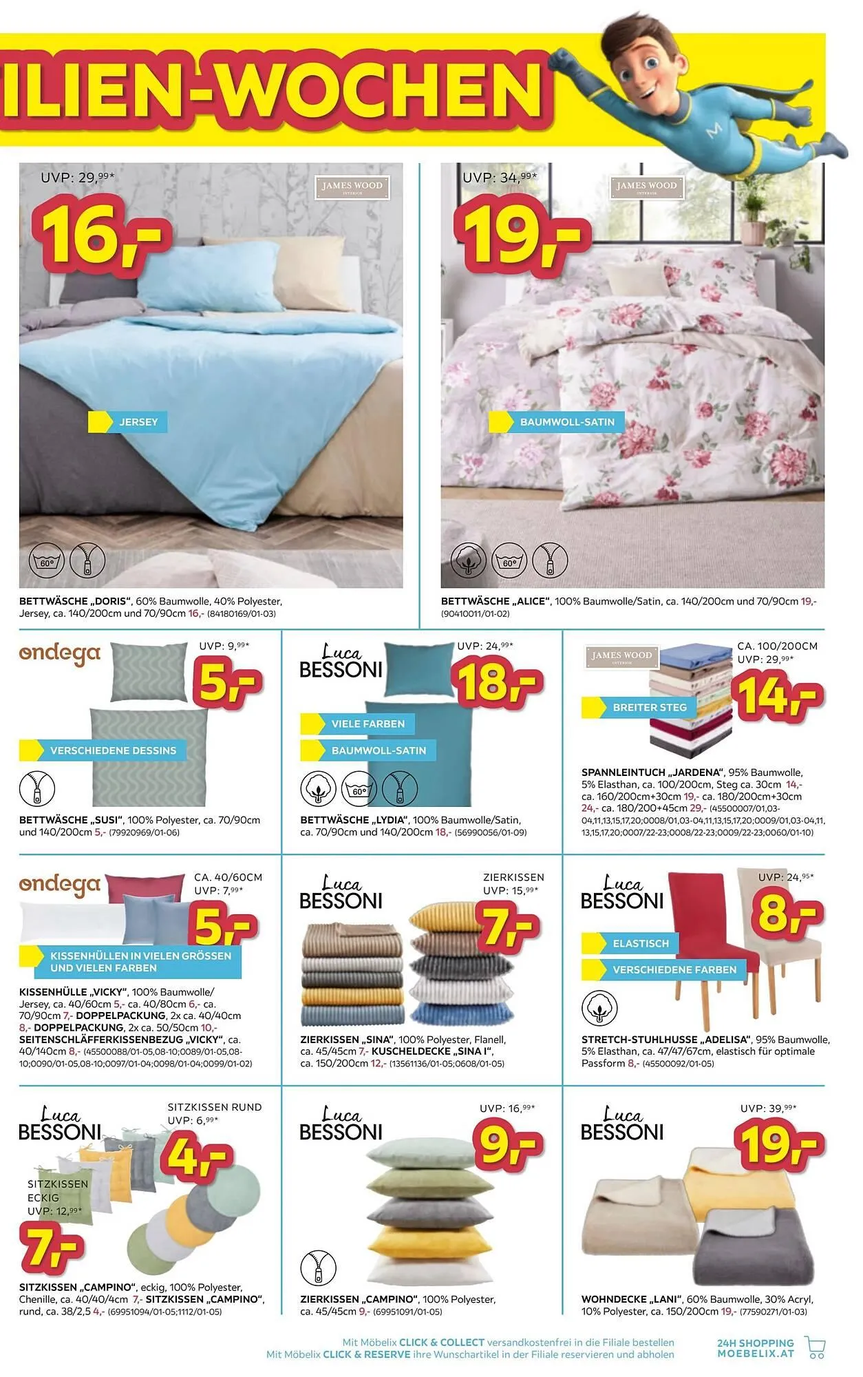 Möbelix Prospekt von 22. Dezember bis 5. Jänner 2026 - Flugblätt seite  3