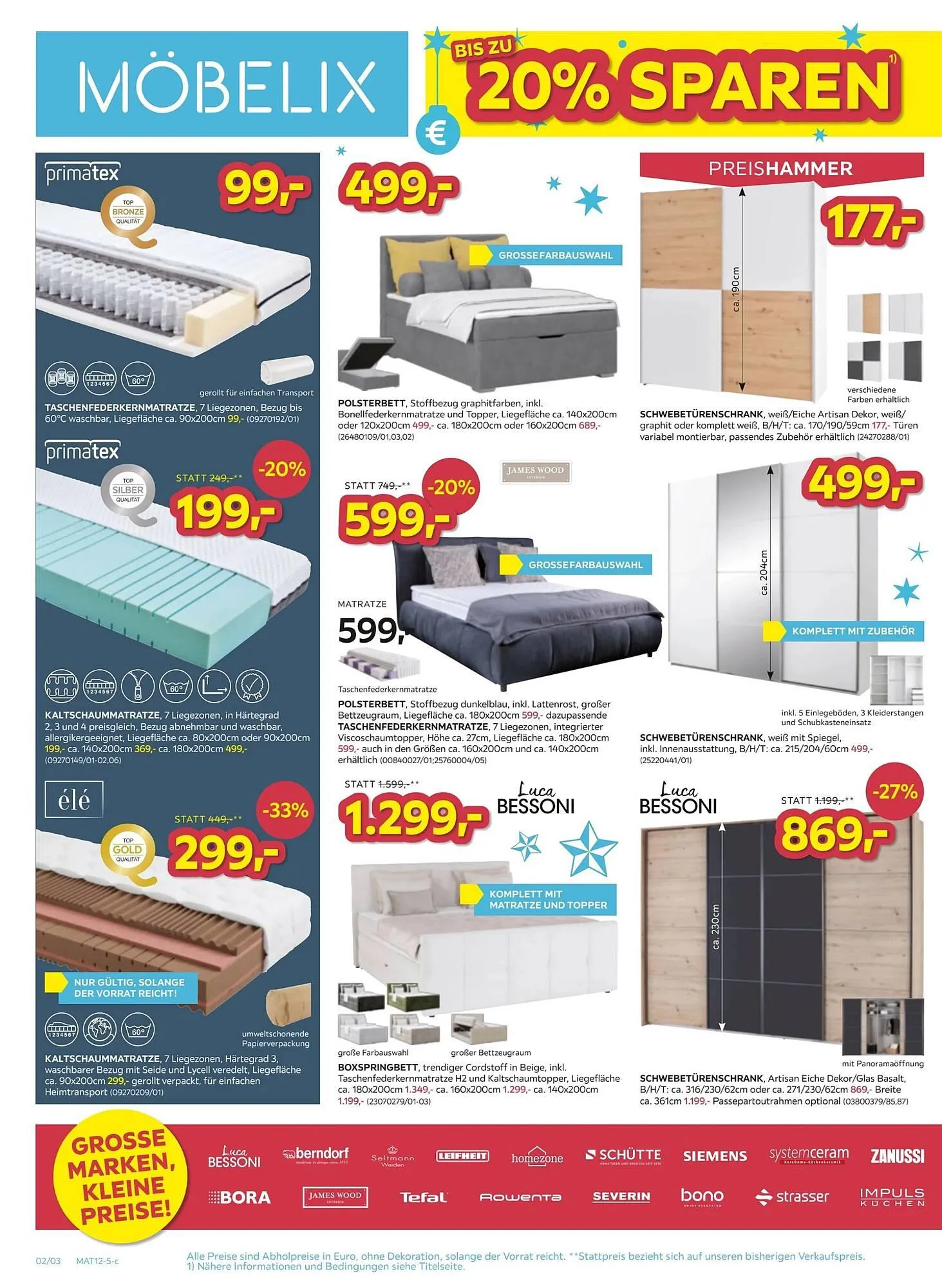 Möbelix Prospekt von 2. Dezember bis 8. Dezember 2025 - Flugblätt seite  2