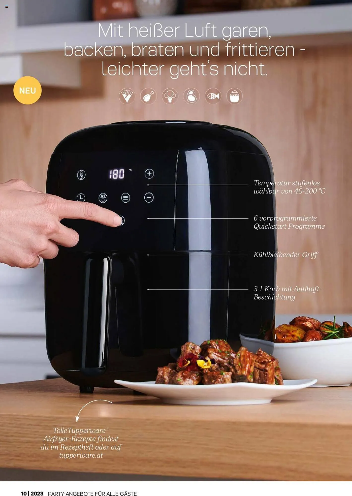 Tupperware Flugblatt von 2. Oktober bis 5. November 2023 - Flugblätt seite 9