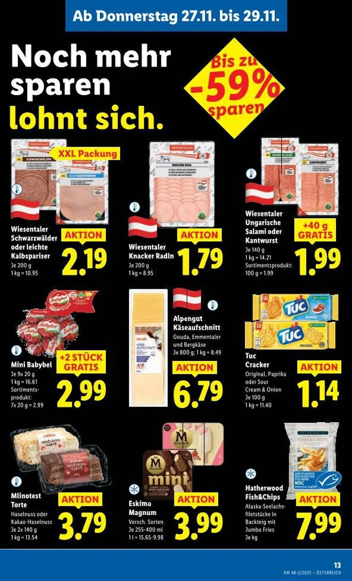 Lidl Flugblatt von 27. November bis 3. Dezember 2025 - Flugblätt seite  16