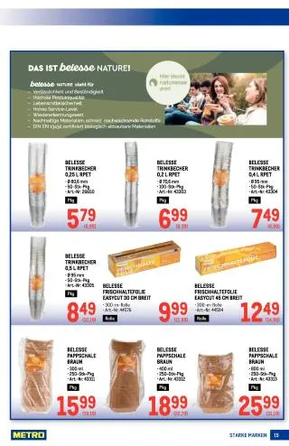 METRO Flugblatt Food von 23. Juli bis 5. August 2026 - Flugblätt seite  15