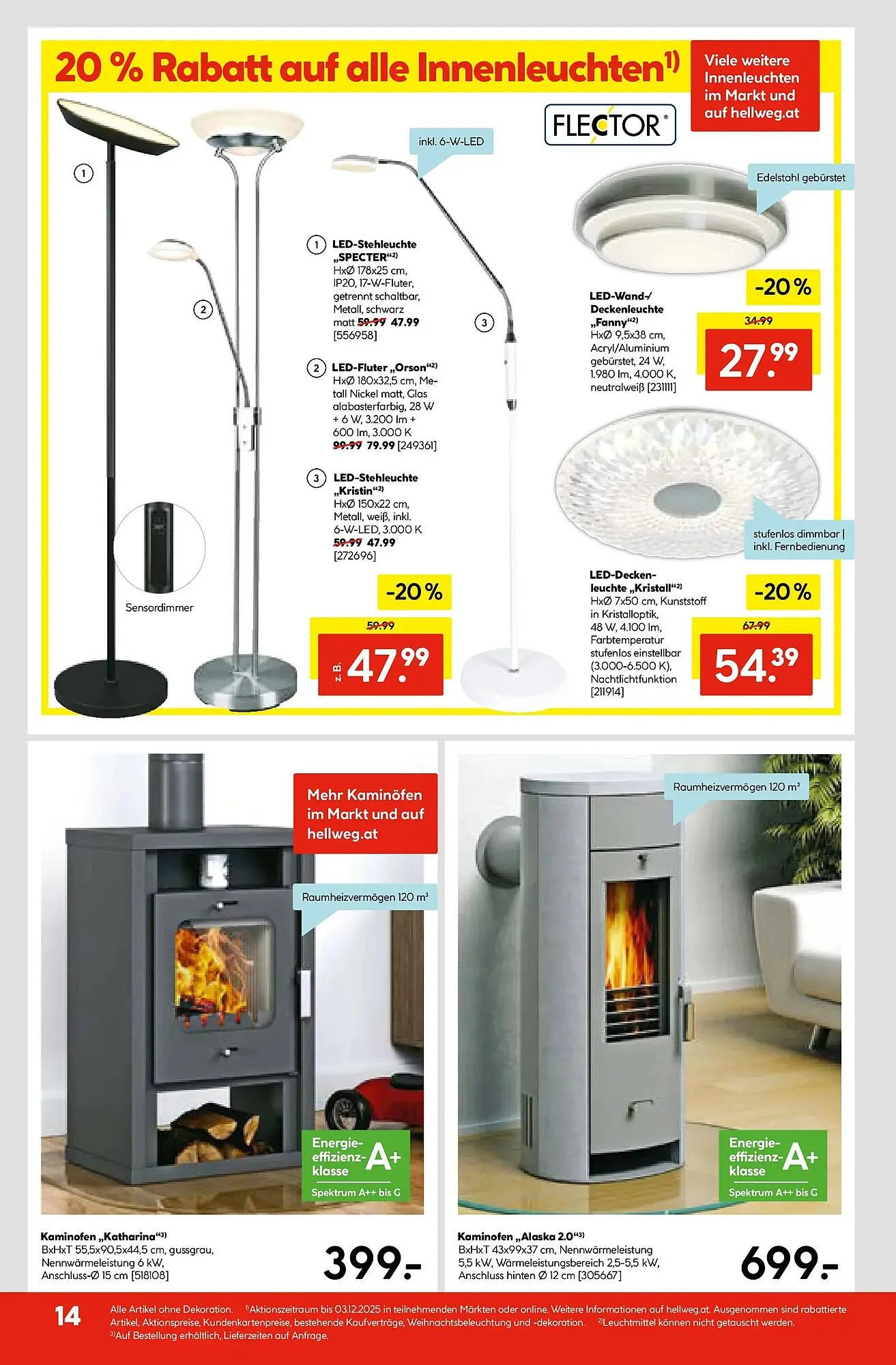 Hellweg Prospekt von 20. November bis 26. November 2025 - Flugblätt seite  14