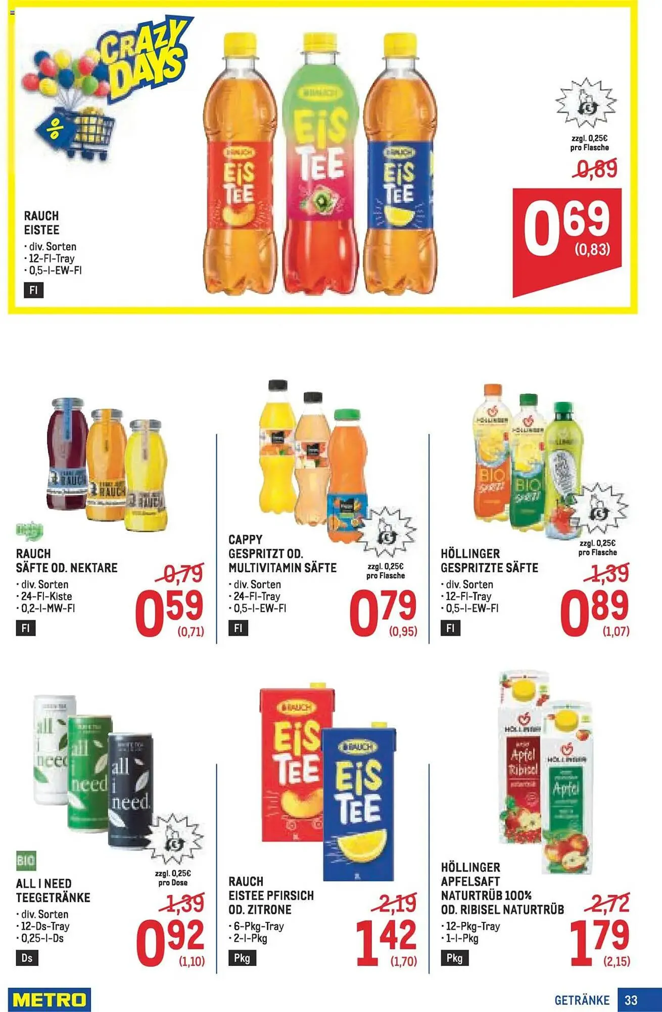 Metro Flugblatt von 16. Oktober bis 29. Oktober 2025 - Flugblätt seite  33