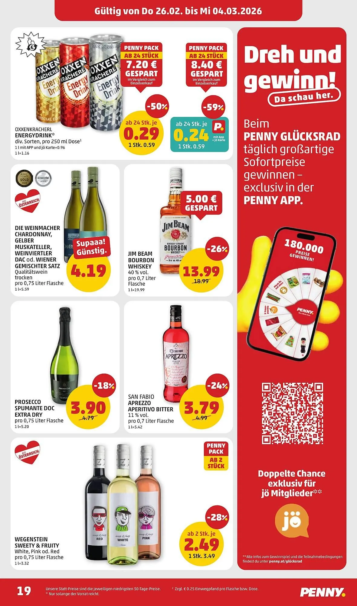 PENNY Flugblatt von 26. Februar bis 4. März 2026 - Flugblätt seite  19