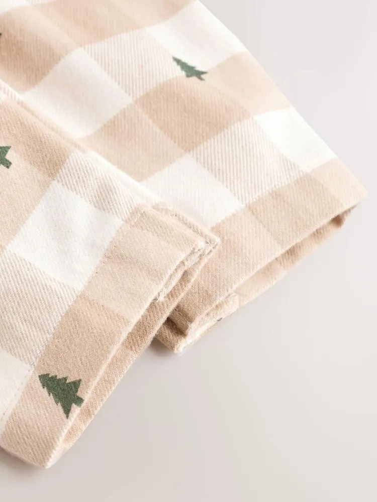 Kariert, Neutral - Weihnachtlicher Schlafanzug für die ganze Familie (0M.–3J.)