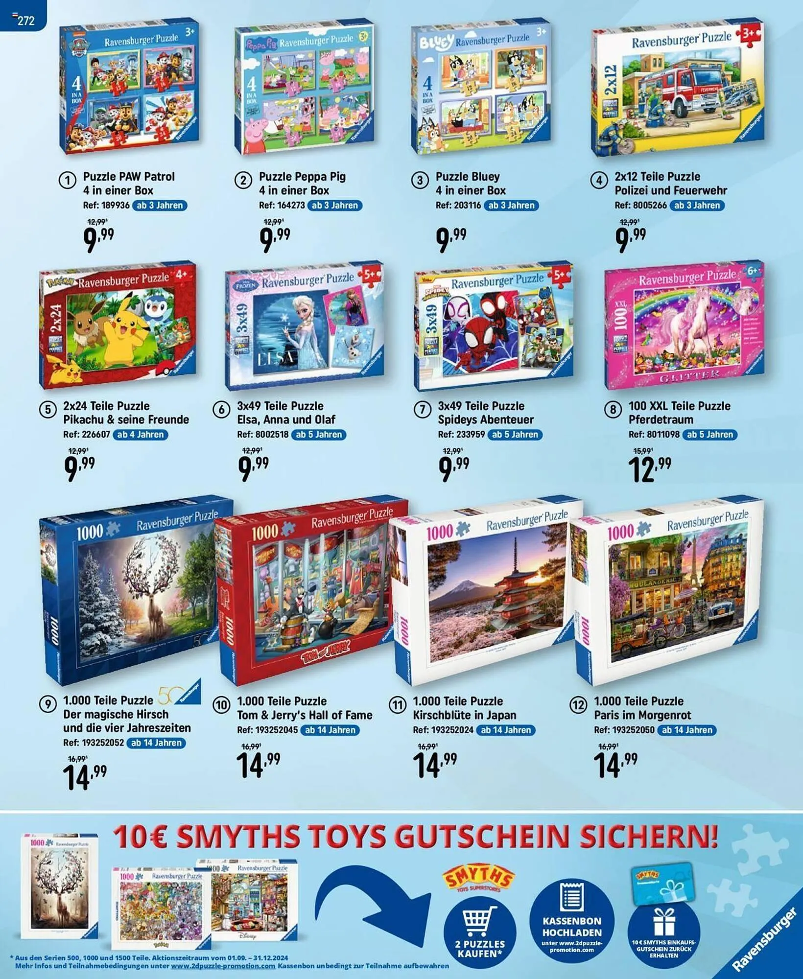 Smyths Toys Flugblatt von 25. September bis 13. Dezember 2024 - Flugblätt seite  272