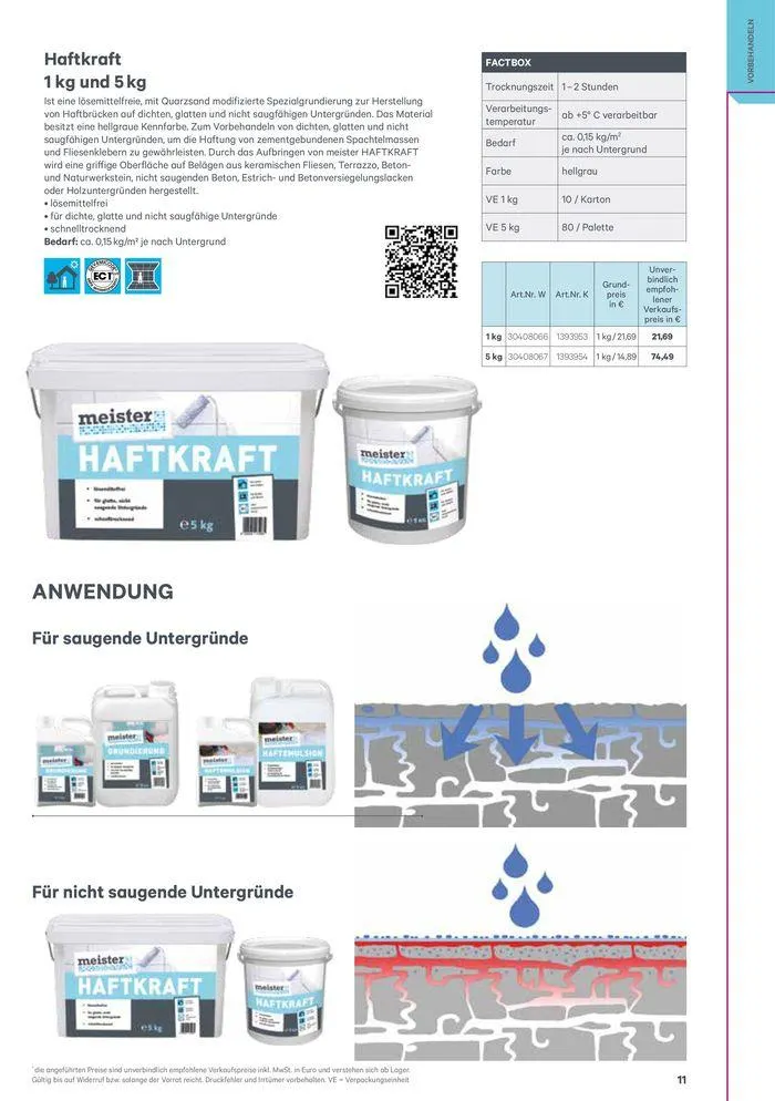 Meister Katalog von 1. Februar bis 31. Dezember 2024 - Flugblätt seite 11