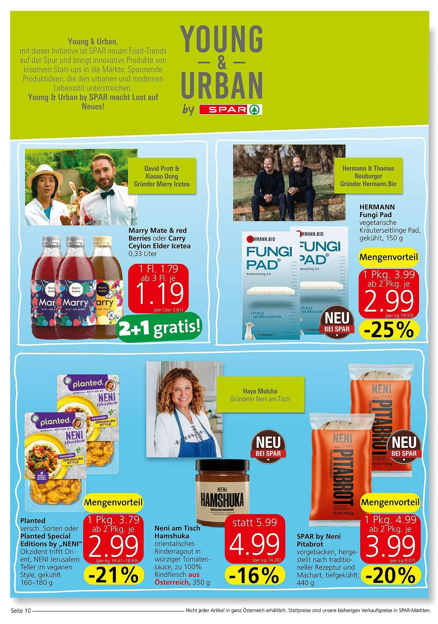 Spar Flugblatt von 7. September bis 13. September 2023 - Flugblätt seite  10