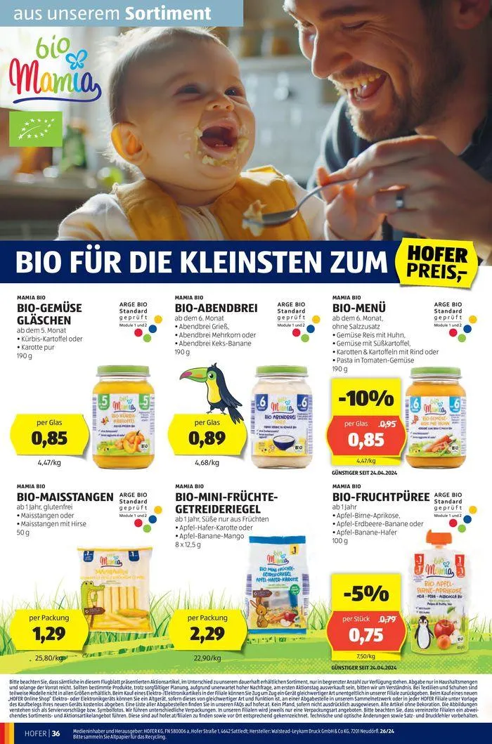 Blättern Sie online im HOFER Flugblatt von 19. Juni bis 3. Juli 2024 - Flugblätt seite 40