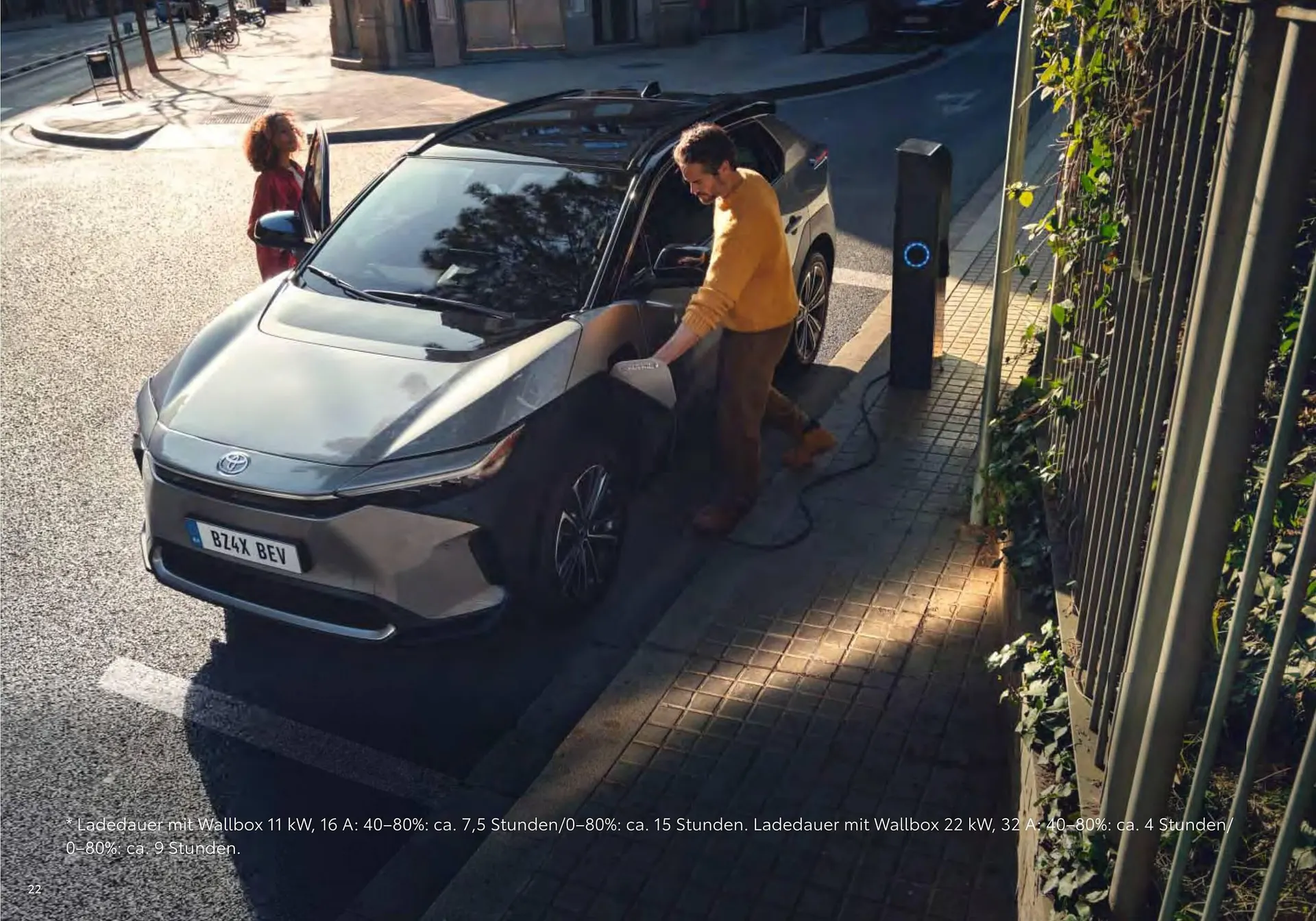 Toyota bZ4X Flugblatt von 11. Juli bis 9. Jänner 2025 - Flugblätt seite  22