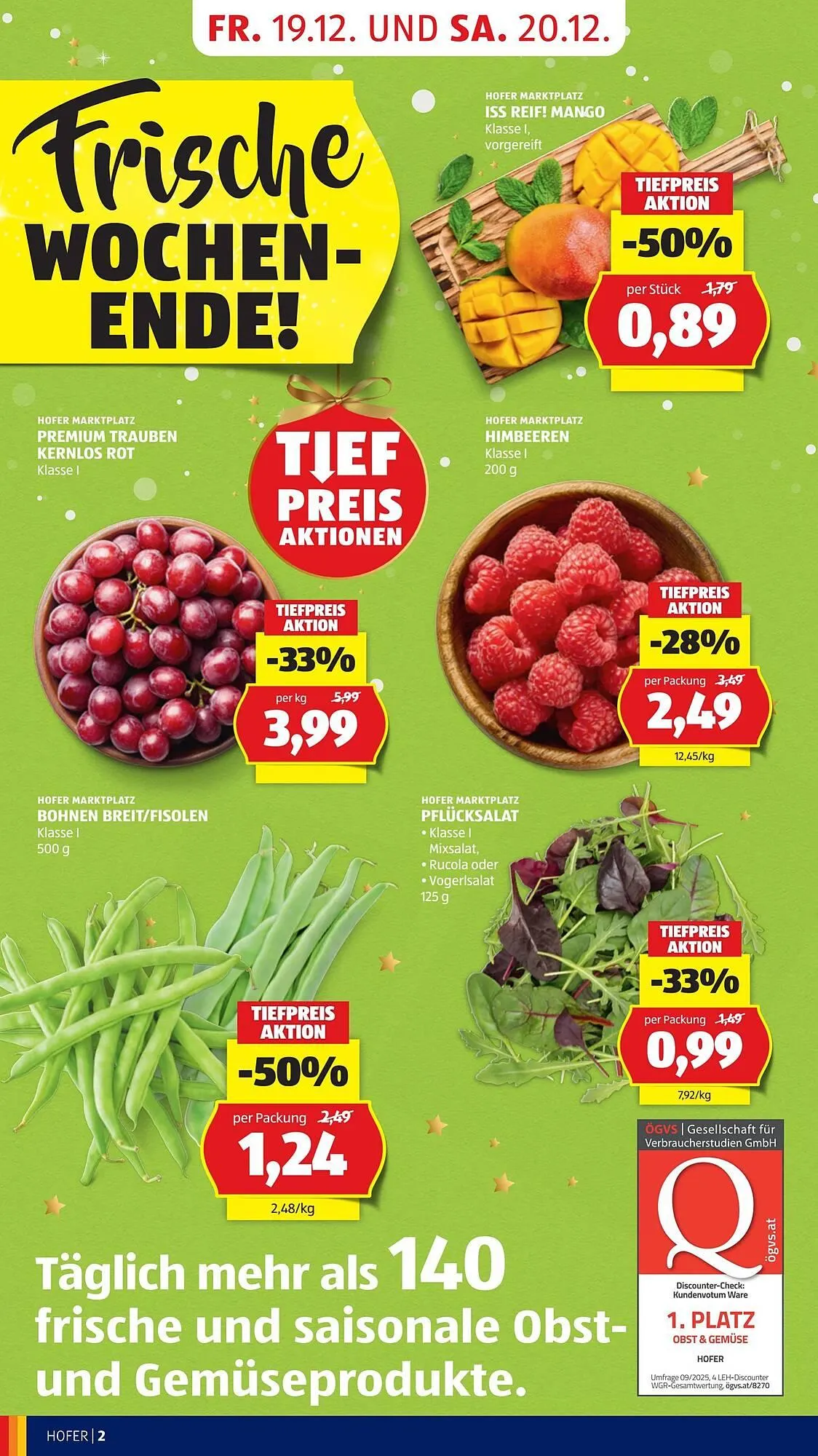 Hofer Flugblatt von 19. Dezember bis 25. Dezember 2025 - Flugblätt seite  4