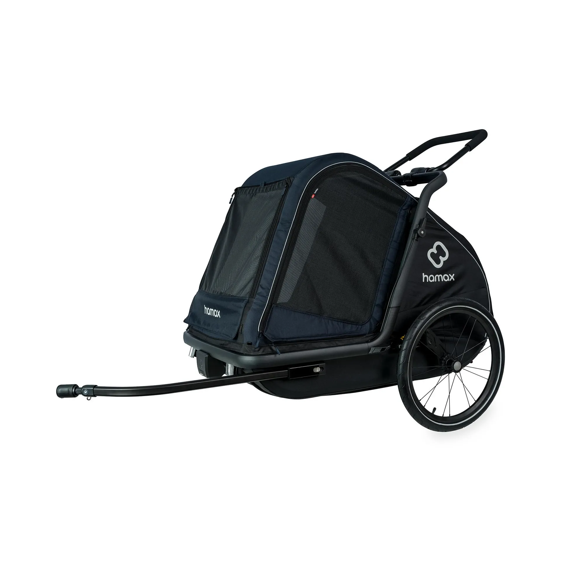 Pluto Large Fahrradanhänger für Hunde