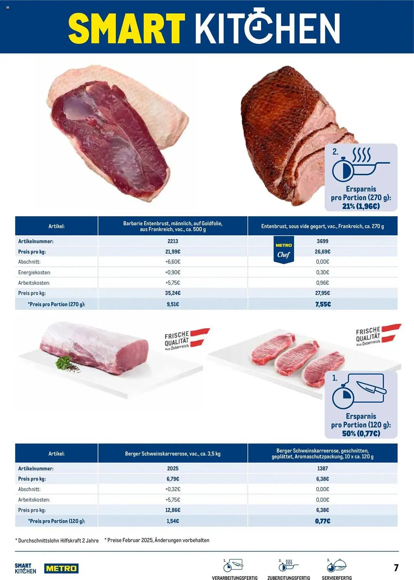 Metro Flugblatt von 1. April bis 6. Jänner 2026 - Flugblätt seite 7