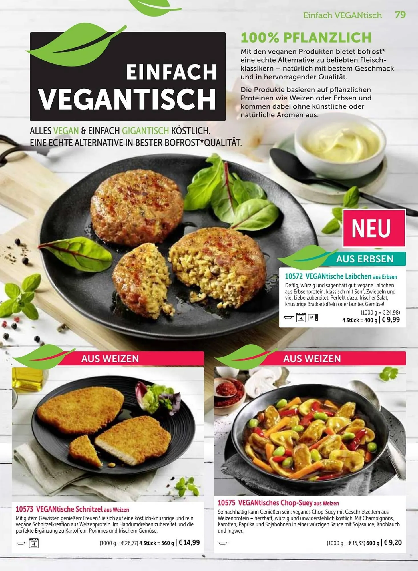 Bofrost Flugblatt von 25. September bis 29. Februar 2024 - Flugblätt seite 79