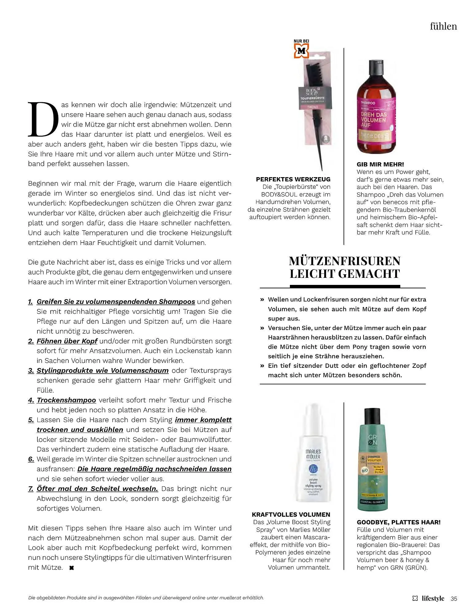 Müller Flugblatt von 1. Jänner bis 28. Februar 2026 - Flugblätt seite  35