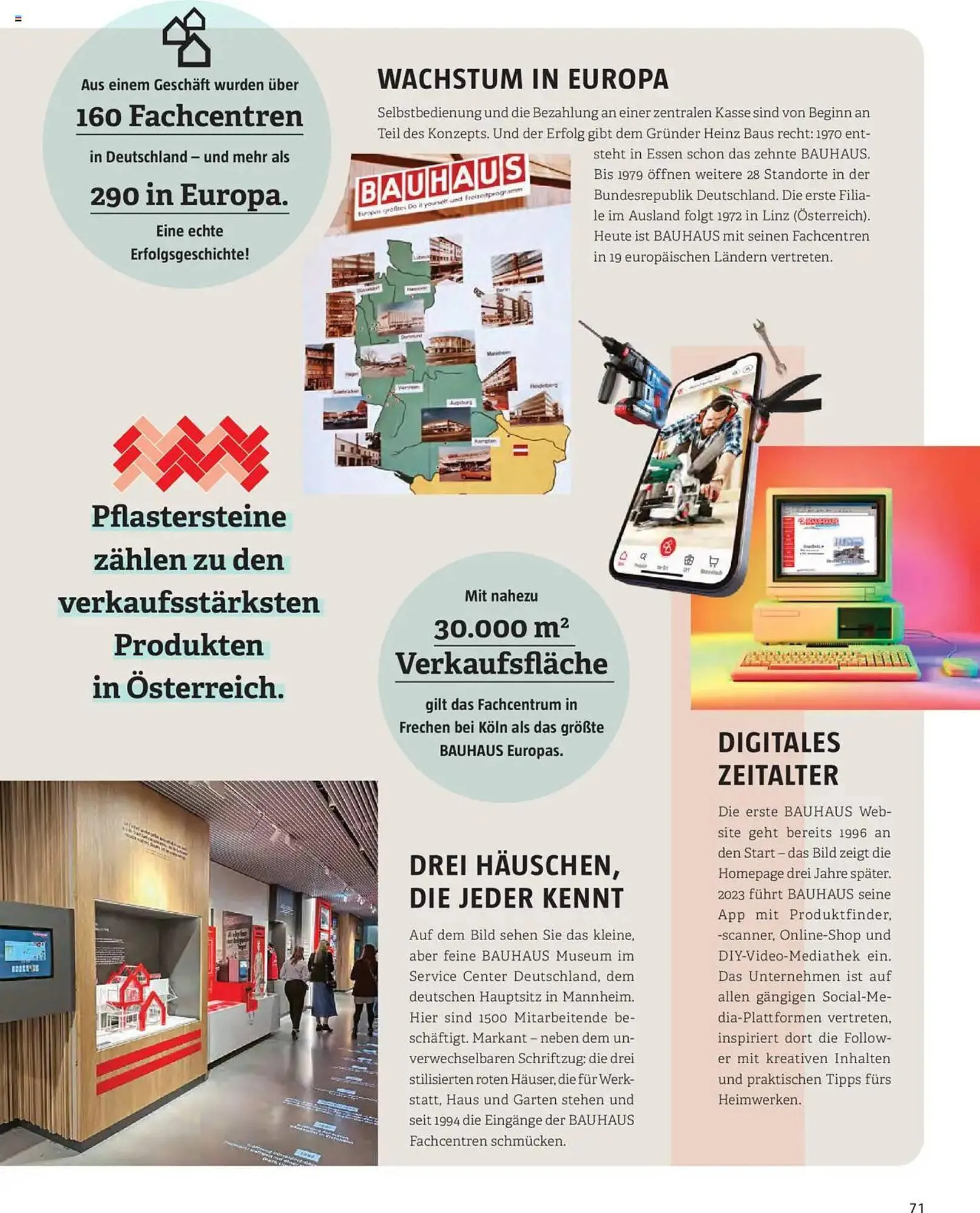 Bauhaus Flugblatt von 1. Oktober bis 31. März 2026 - Flugblätt seite  71