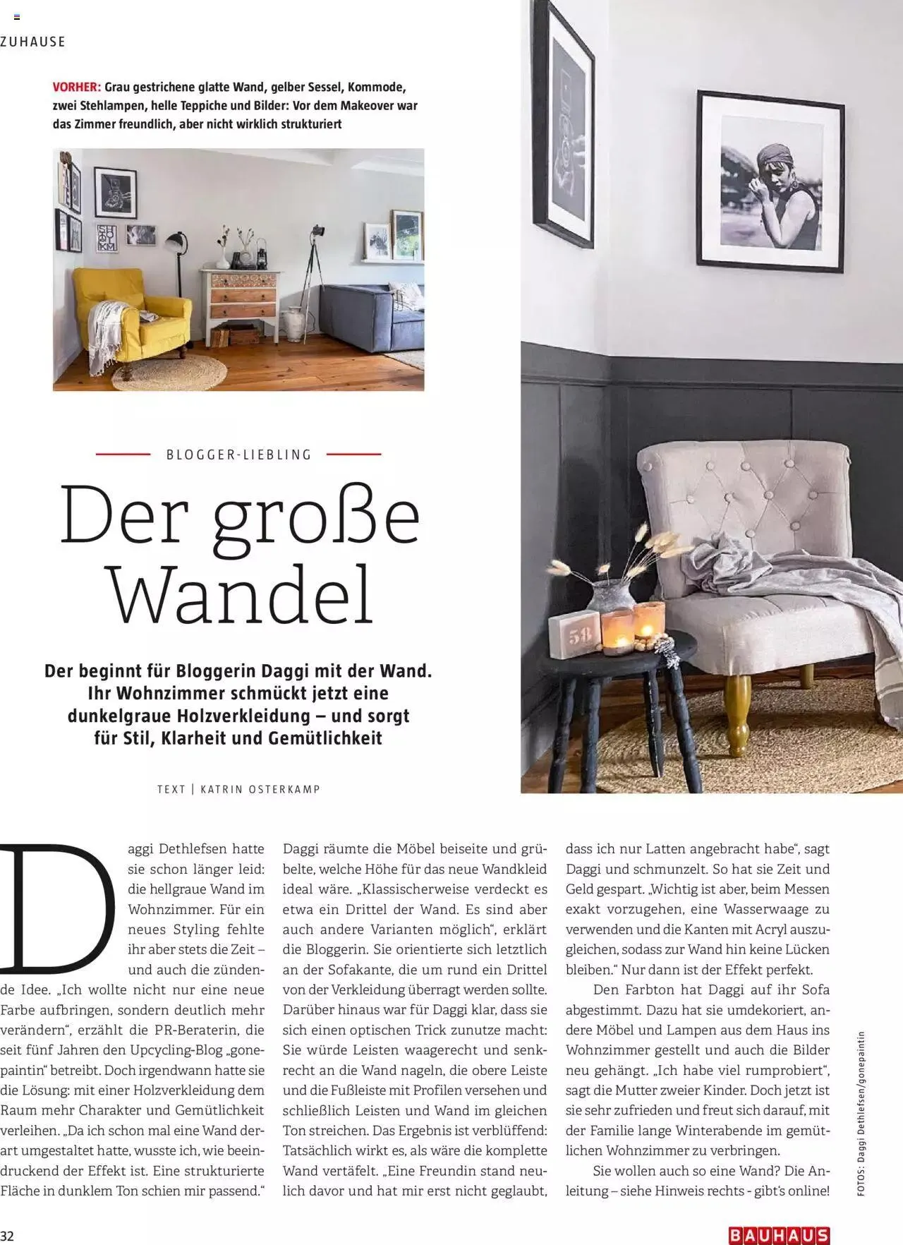 Bauhaus passt! Magazin von 24. Jänner bis 31. Dezember 2023 - Flugblätt seite 32