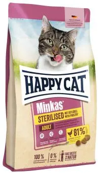 HAPPY CAT Minkas Sterilised mit Geflügel 500 g
