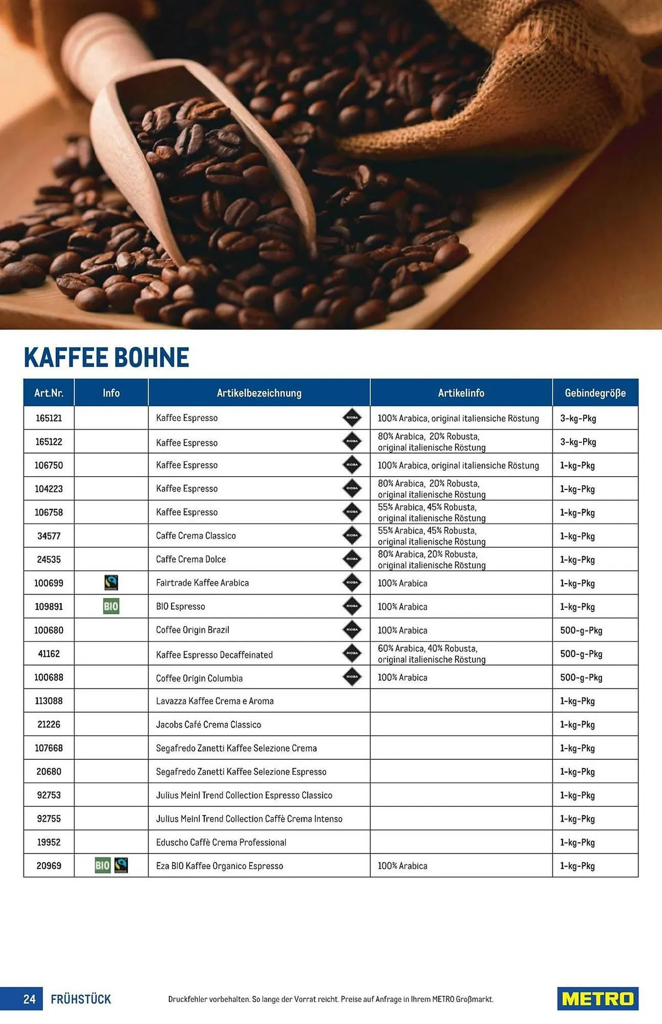 Metro Flugblatt von 18. März bis 1. April 2026 - Flugblätt seite  24