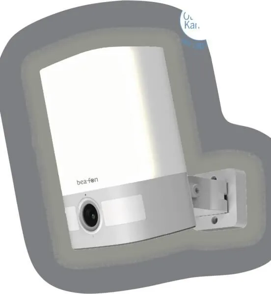 SAFER 4L Lamp - IP65 Outdoor Kamera Lampe - Weiss