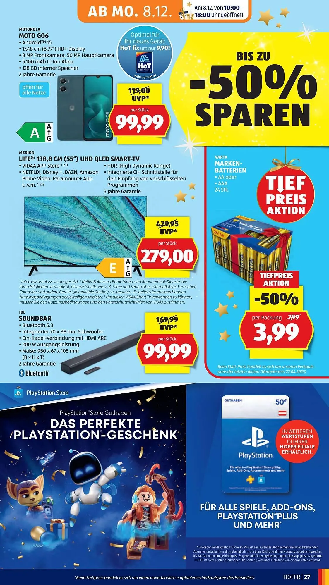 Hofer Flugblatt von 5. Dezember bis 12. Dezember 2025 - Flugblätt seite  41