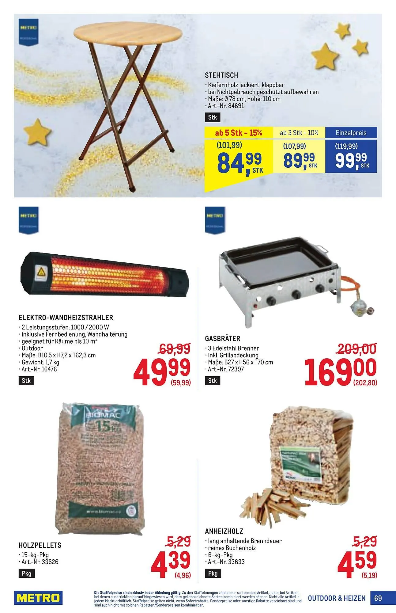 Metro Flugblatt von 11. Dezember bis 7. Jänner 2026 - Flugblätt seite  69