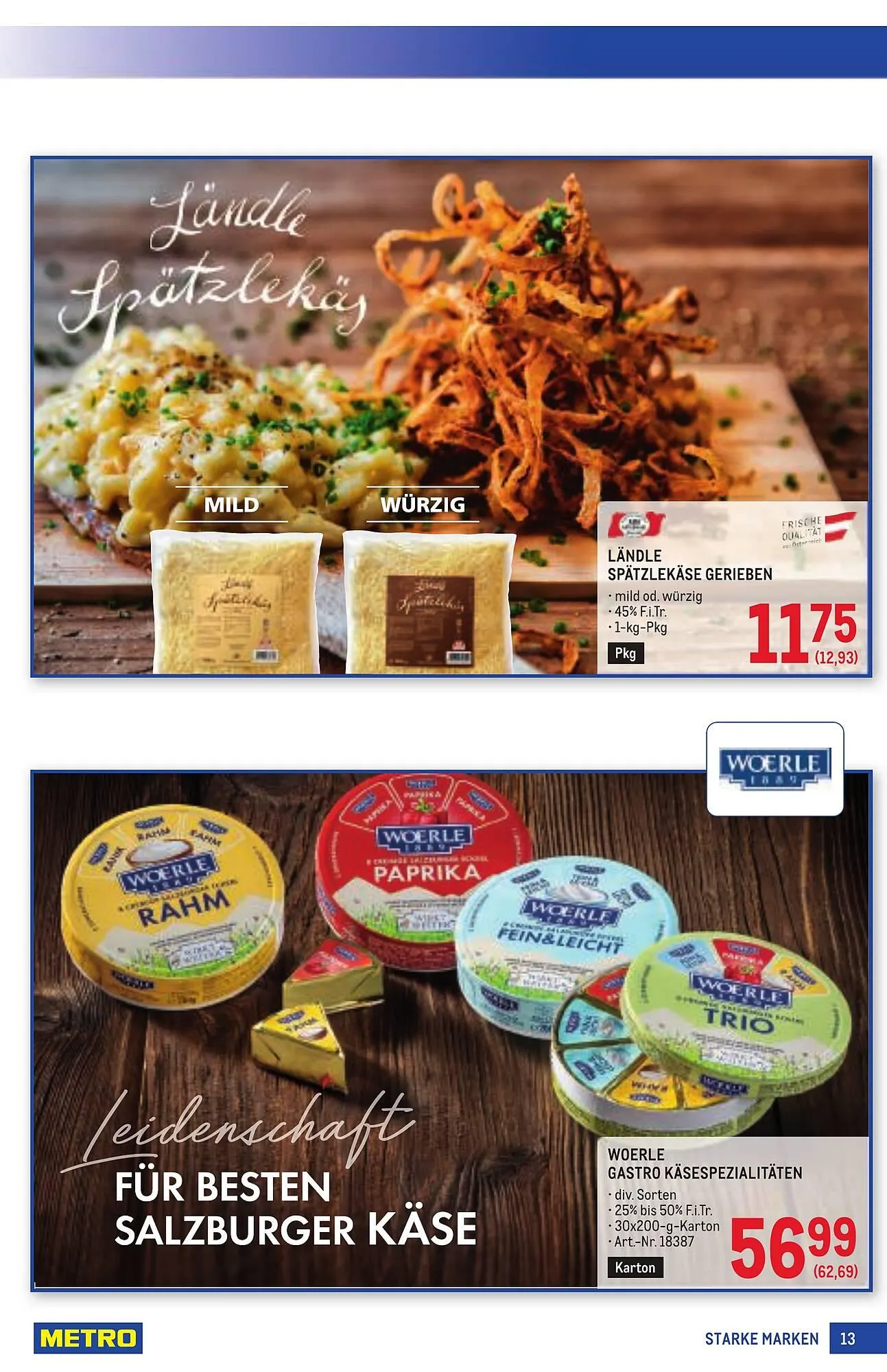 Metro Flugblatt von 11. Dezember bis 7. Jänner 2026 - Flugblätt seite 13