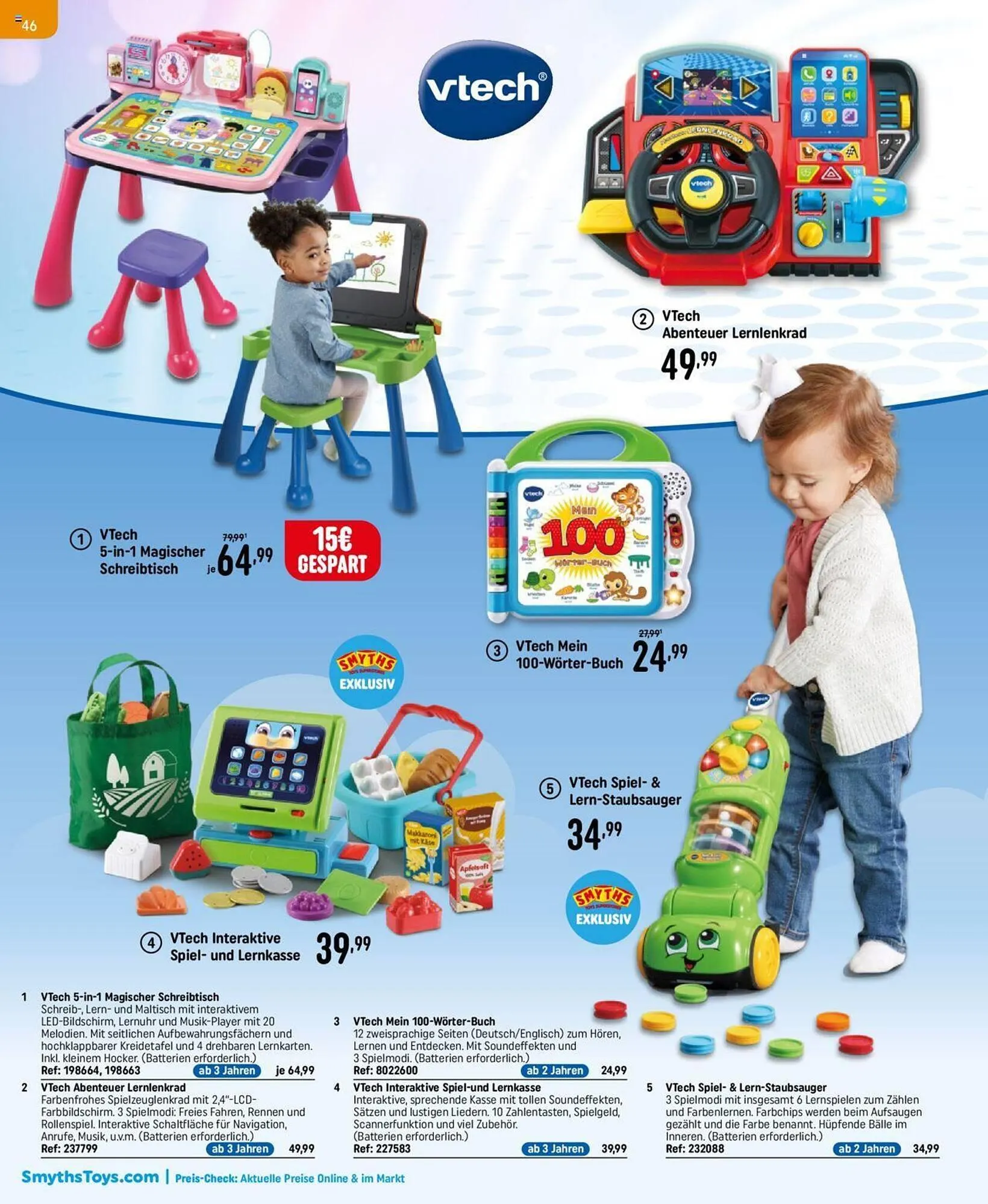 Smyths Toys Flugblatt von 25. September bis 13. Dezember 2024 - Flugblätt seite  46