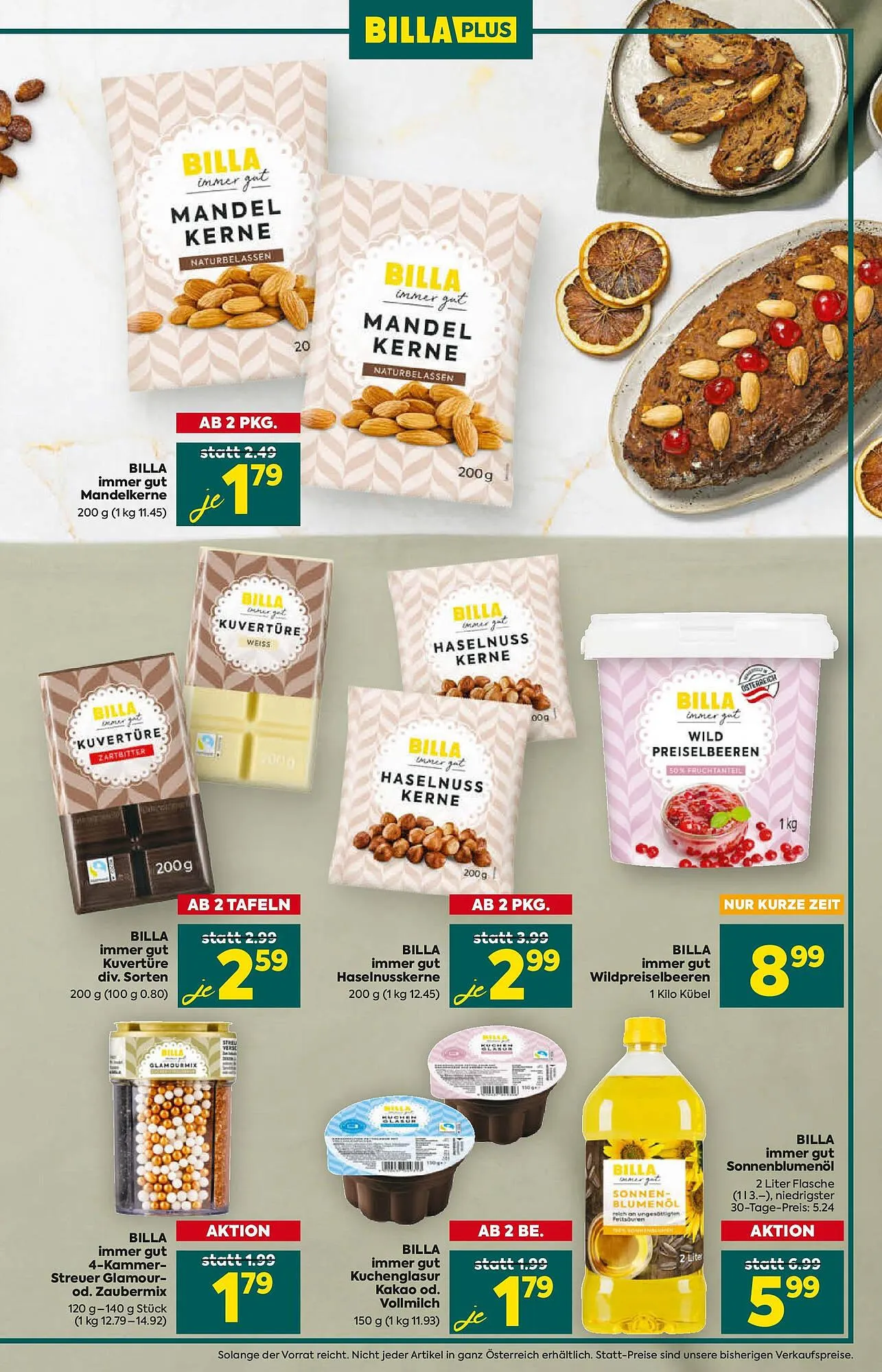 Billa Flugblatt von 23. Oktober bis 10. Dezember 2025 - Flugblätt seite  11