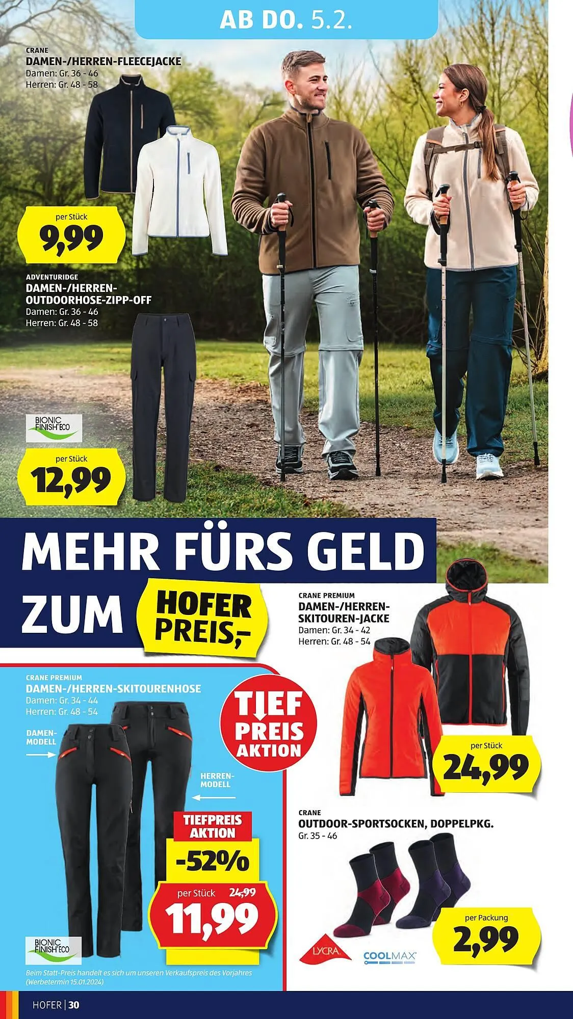 Hofer Flugblatt von 30. Jänner bis 5. Februar 2026 - Flugblätt seite 34