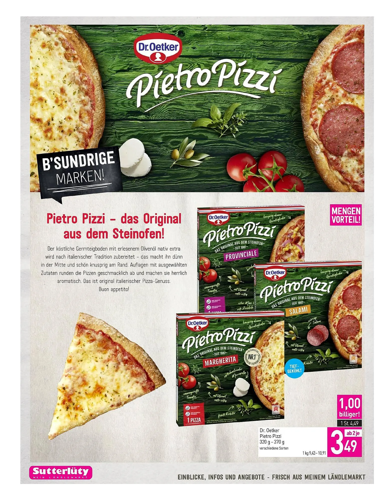 Sutterlüty Flugblatt von 30. November bis 5. Dezember 2023 - Flugblätt seite 14