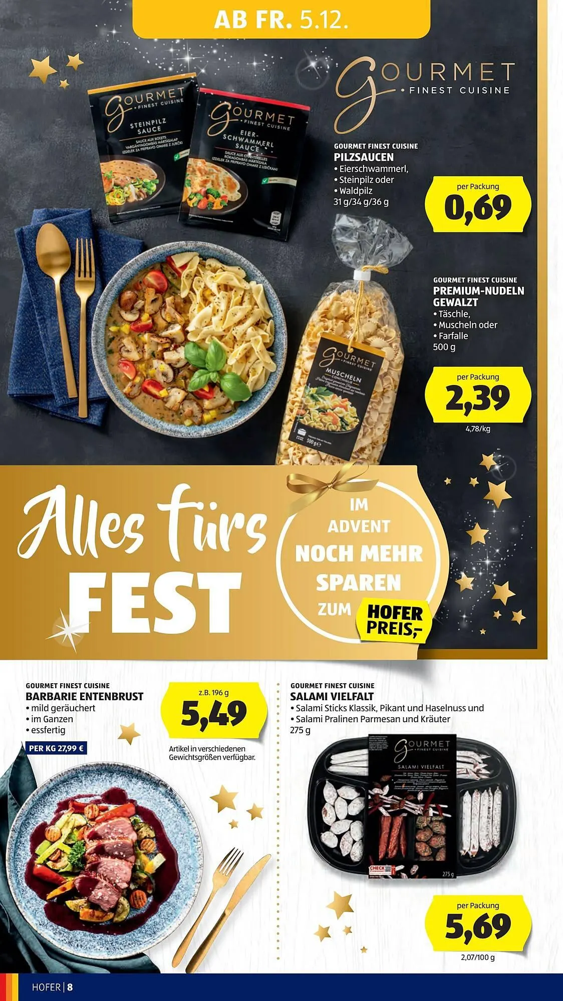 Hofer Flugblatt von 5. Dezember bis 12. Dezember 2025 - Flugblätt seite  14