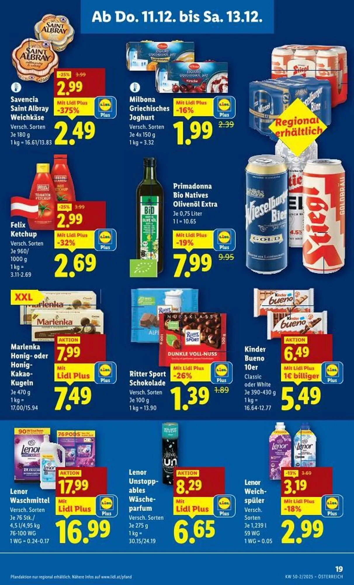 Lidl Flugblatt von 11. Dezember bis 17. Dezember 2025 - Flugblätt seite 22