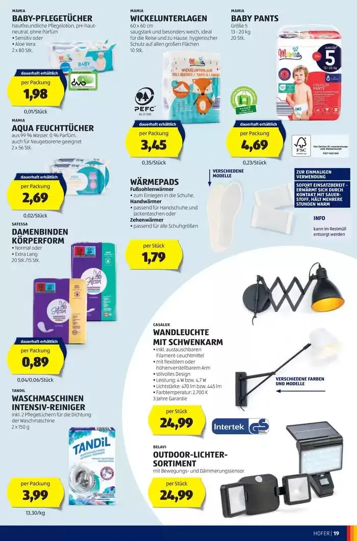 Blättern Sie online im HOFER Flugblatt von 24. Dezember bis 7. Jänner 2025 - Flugblätt seite 23