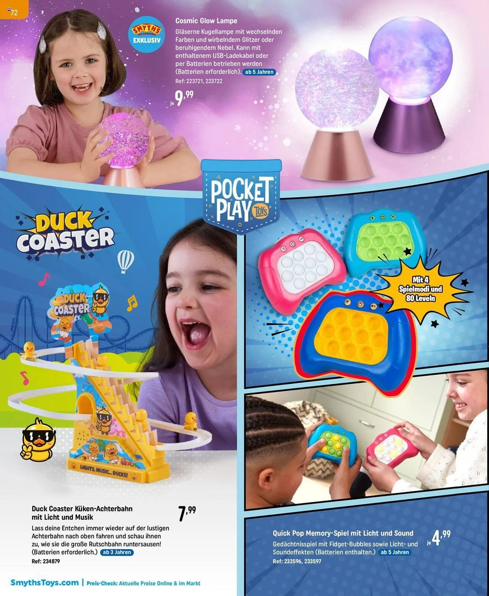 Smyths Toys Flugblatt von 25. September bis 13. Dezember 2024 - Flugblätt seite  72