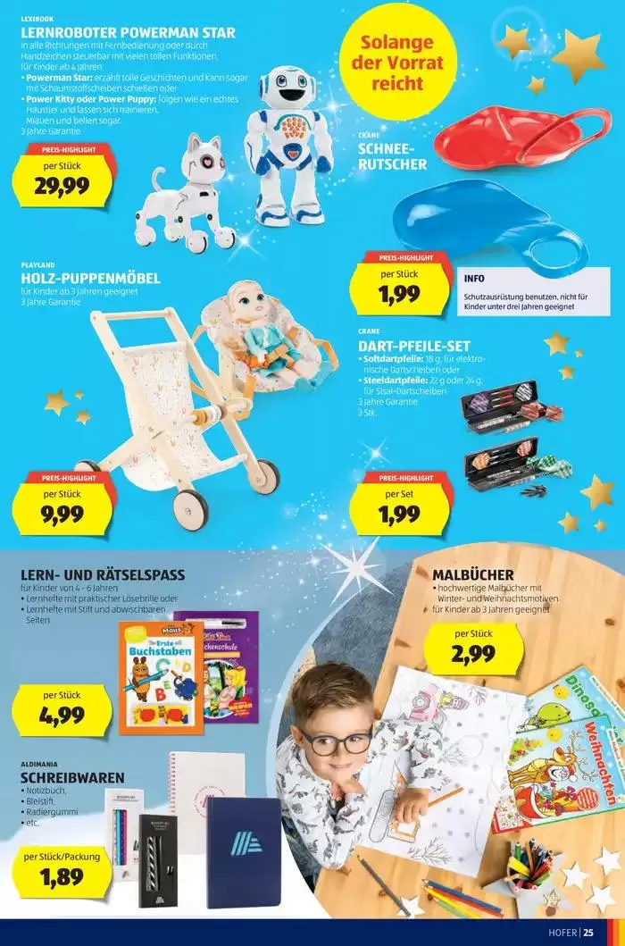 Blättern Sie online im HOFER Flugblatt von 20. November bis 4. Dezember 2024 - Flugblätt seite 29