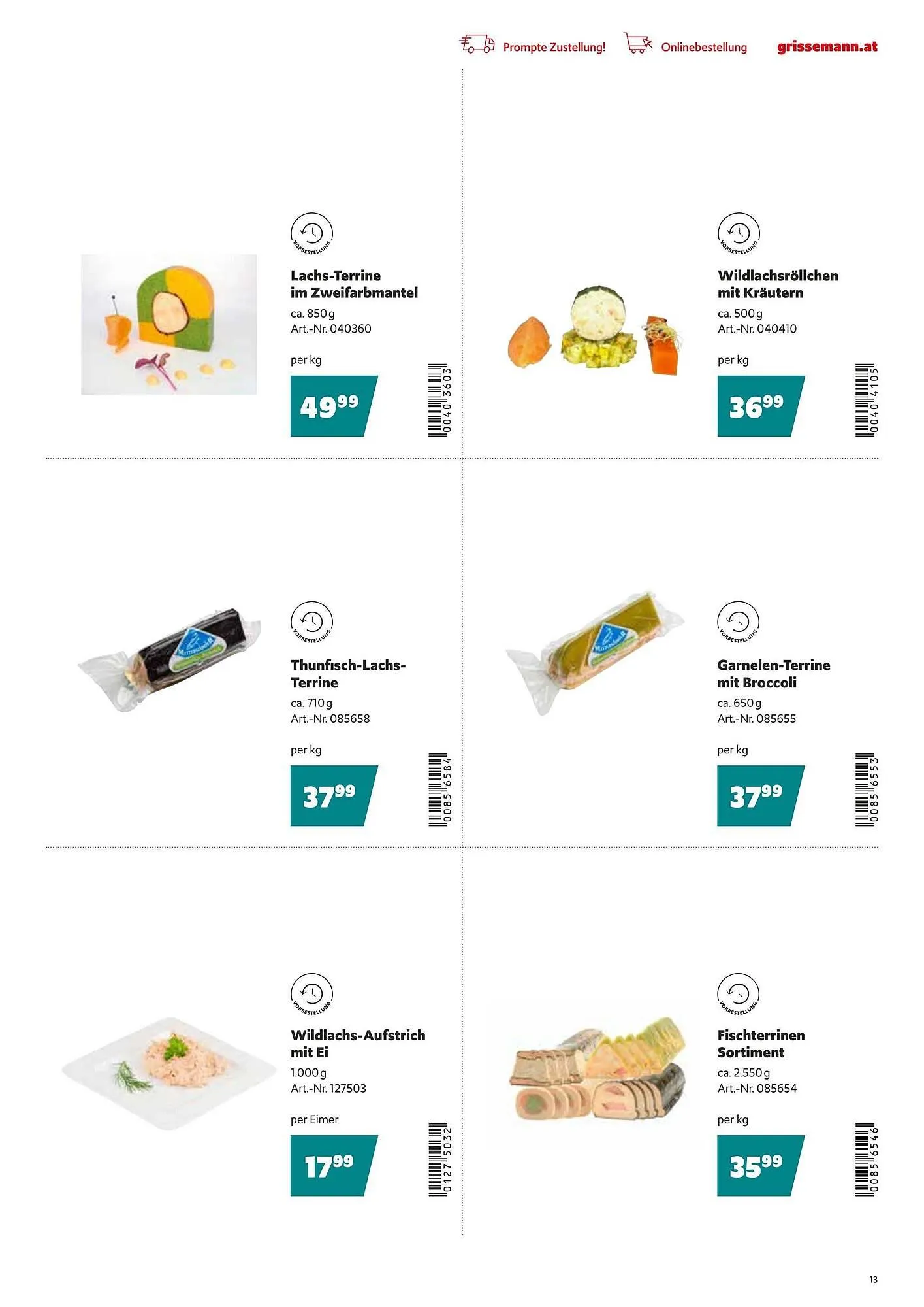 Eurogast Grissemann Flugblatt von 16. Jänner bis 8. Februar 2026 - Flugblätt seite  13