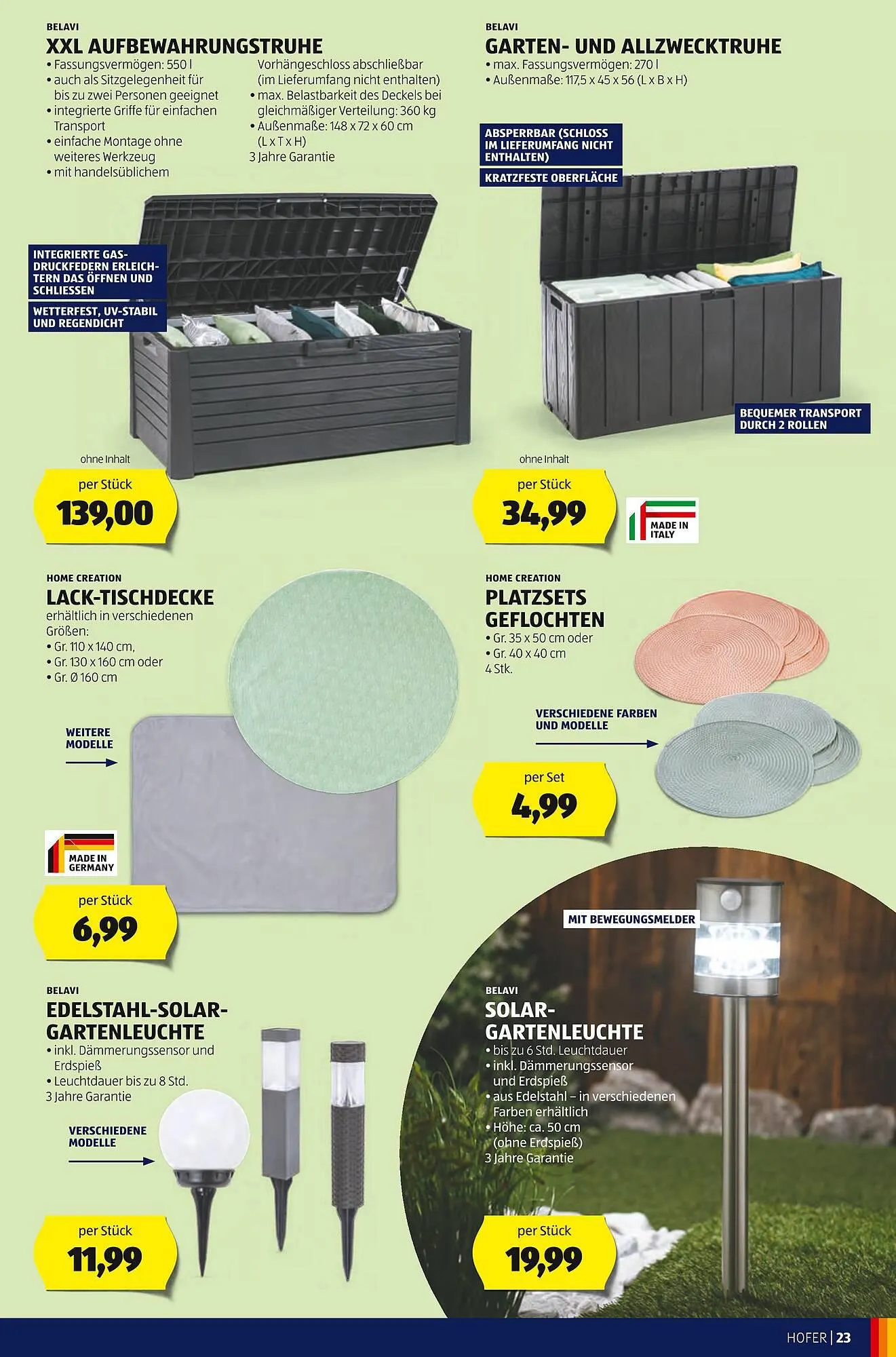 Hofer Flugblatt von 22. März bis 28. März 2024 - Flugblätt seite 25