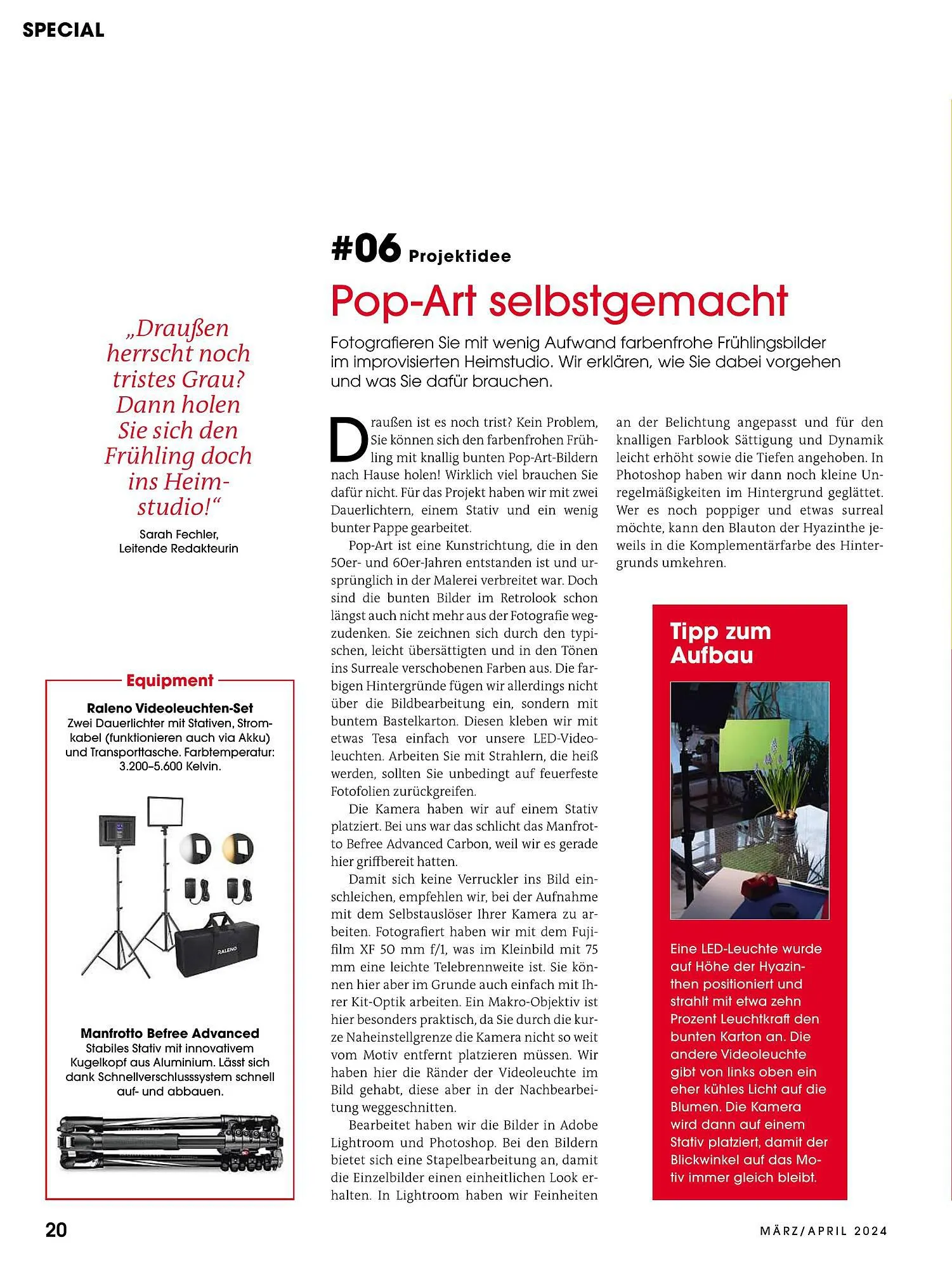 RINGFOTO Flugblatt von 1. März bis 30. April 2024 - Flugblätt seite  20